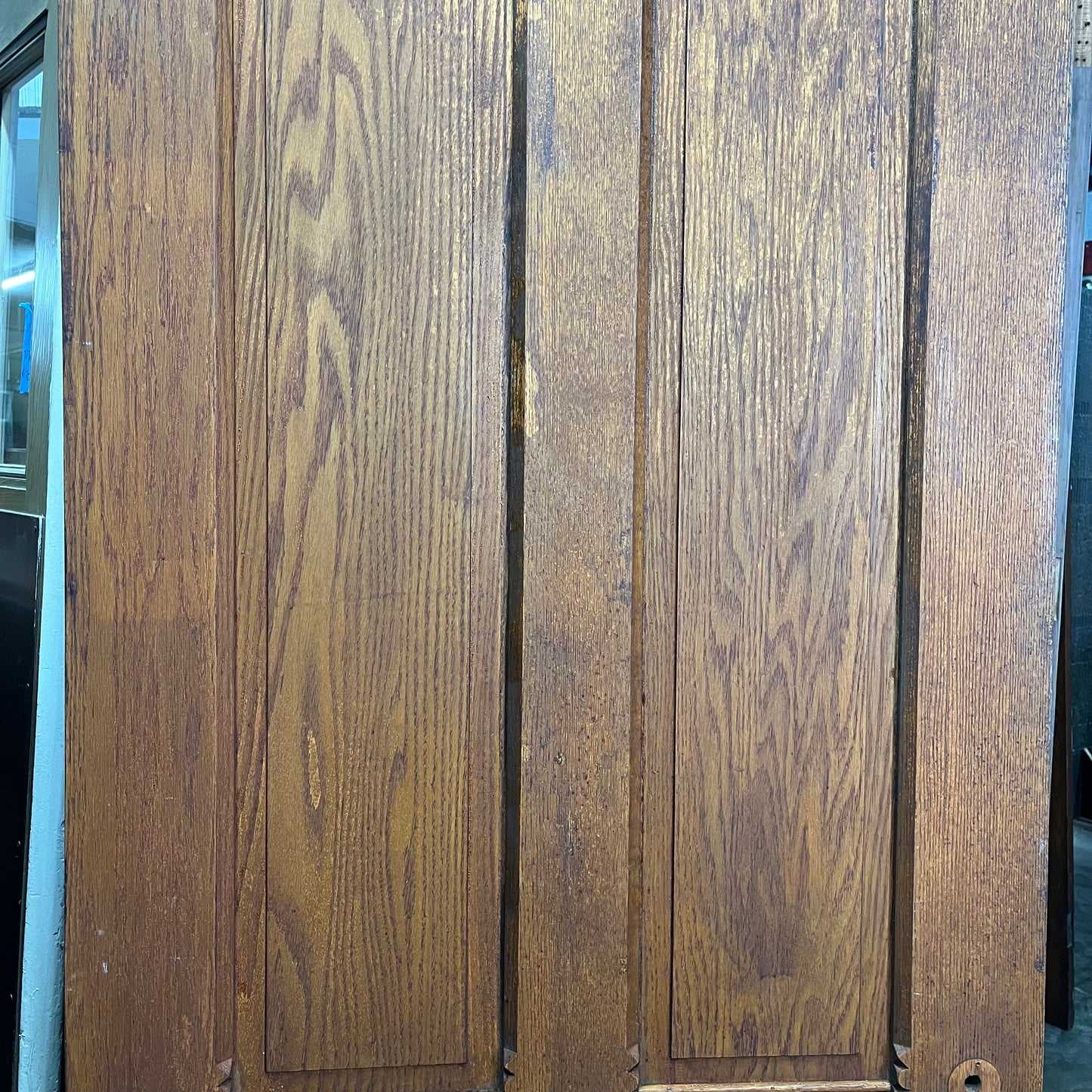 Solid Oak Antique Victorian Door