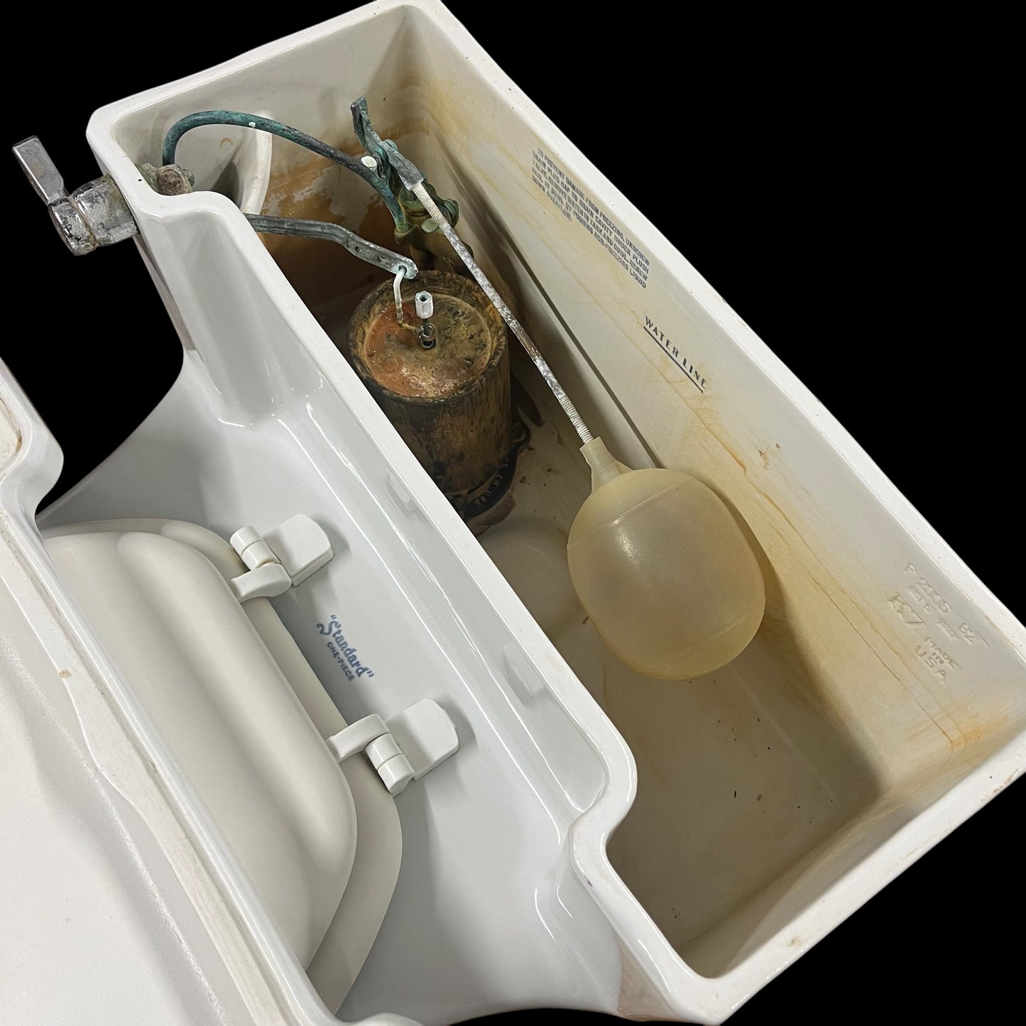 Antique (1937) One Piece American Standard White Toilet