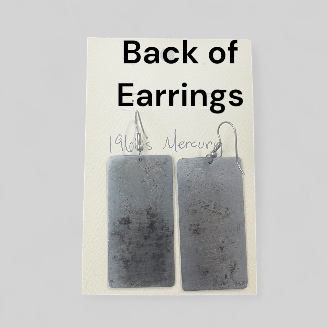 1960s Mercury Earrings