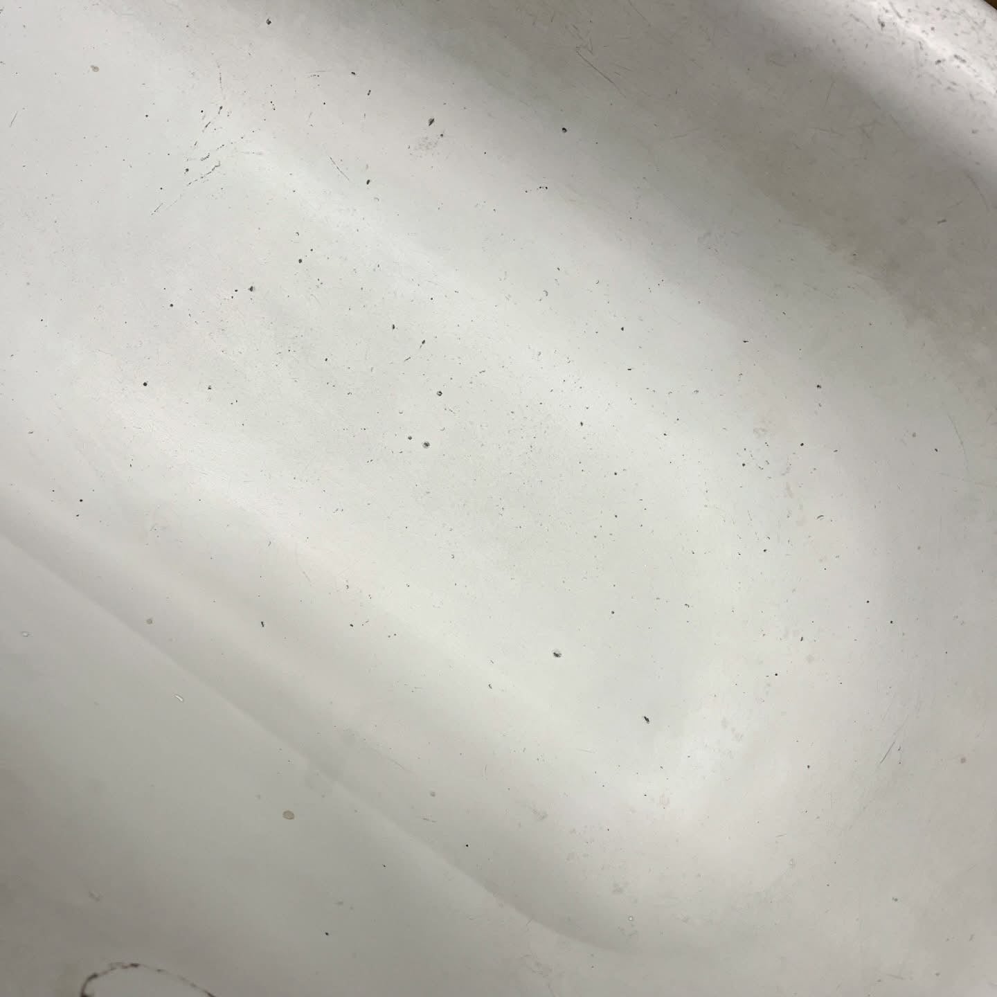 Antique Kohler Porcelain Enameled Cast Iron Trough Sink