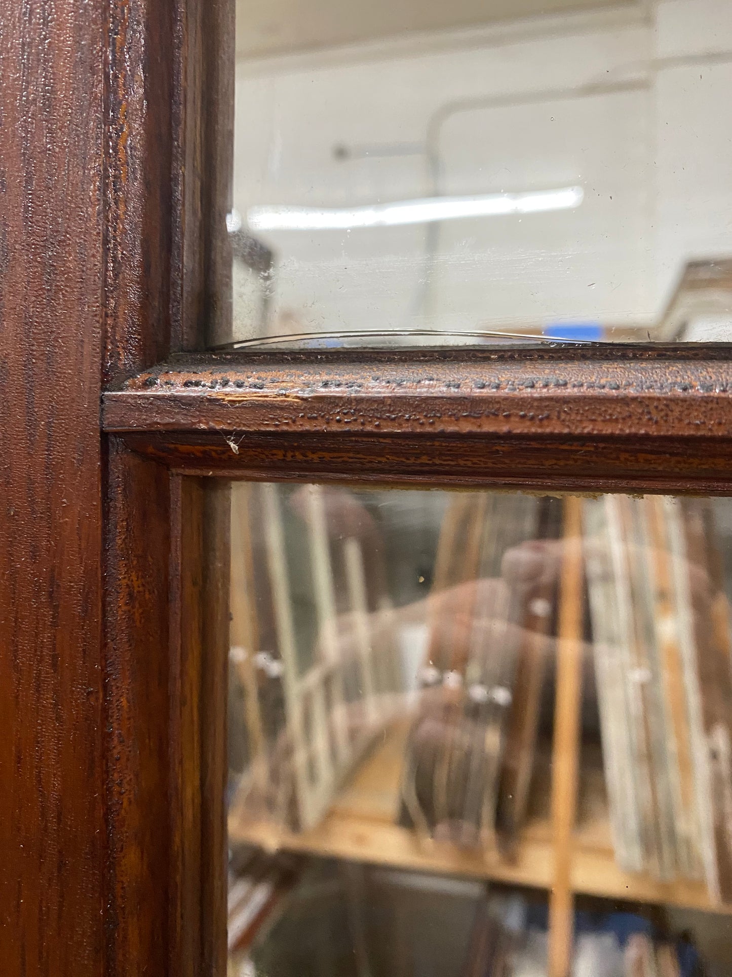 Antique Oak Built-In Cabinet/Pantry Doors