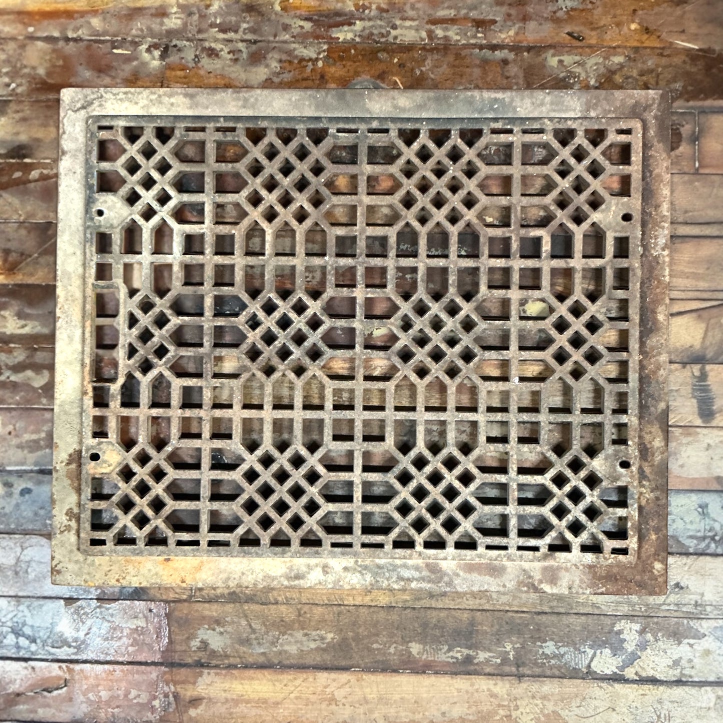 Antique Iron Air Return Floor Grate