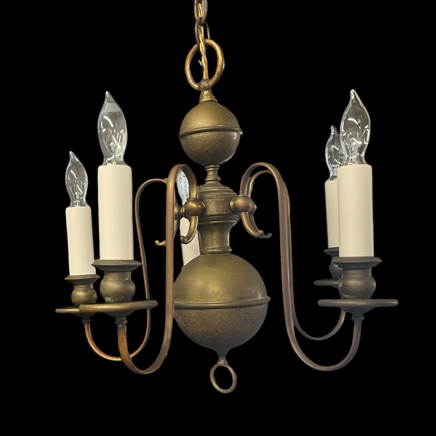Antique Brass Chandelier