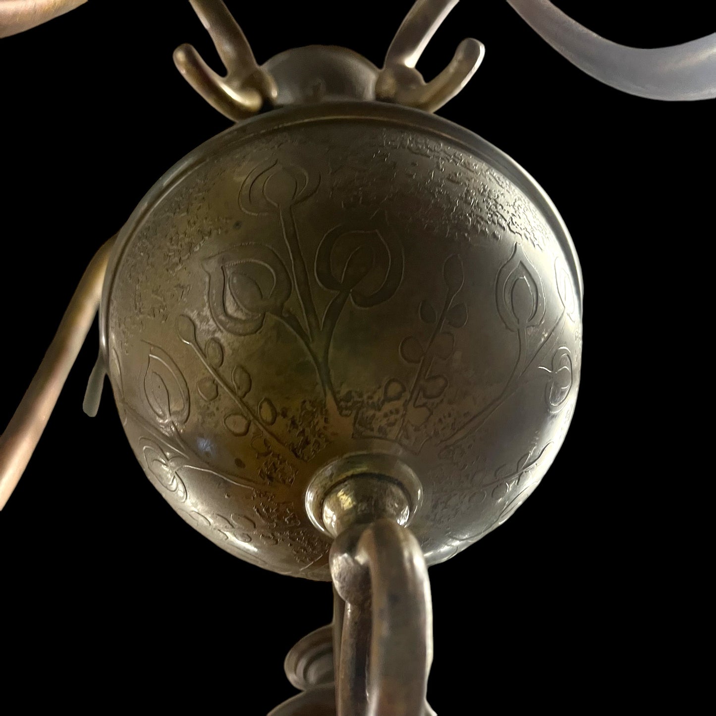 Antique Brass Chandelier