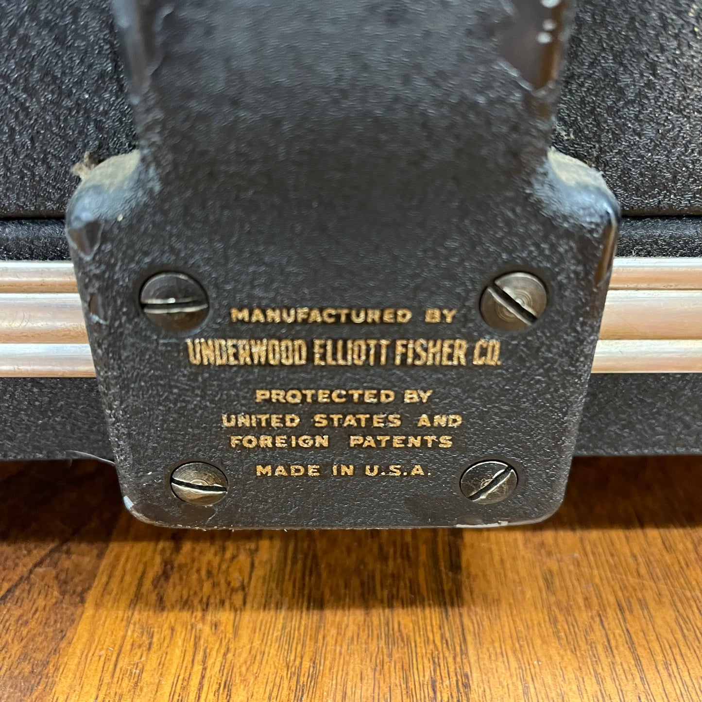 Antique Underwood Elliott Fisher Co. Typewriter