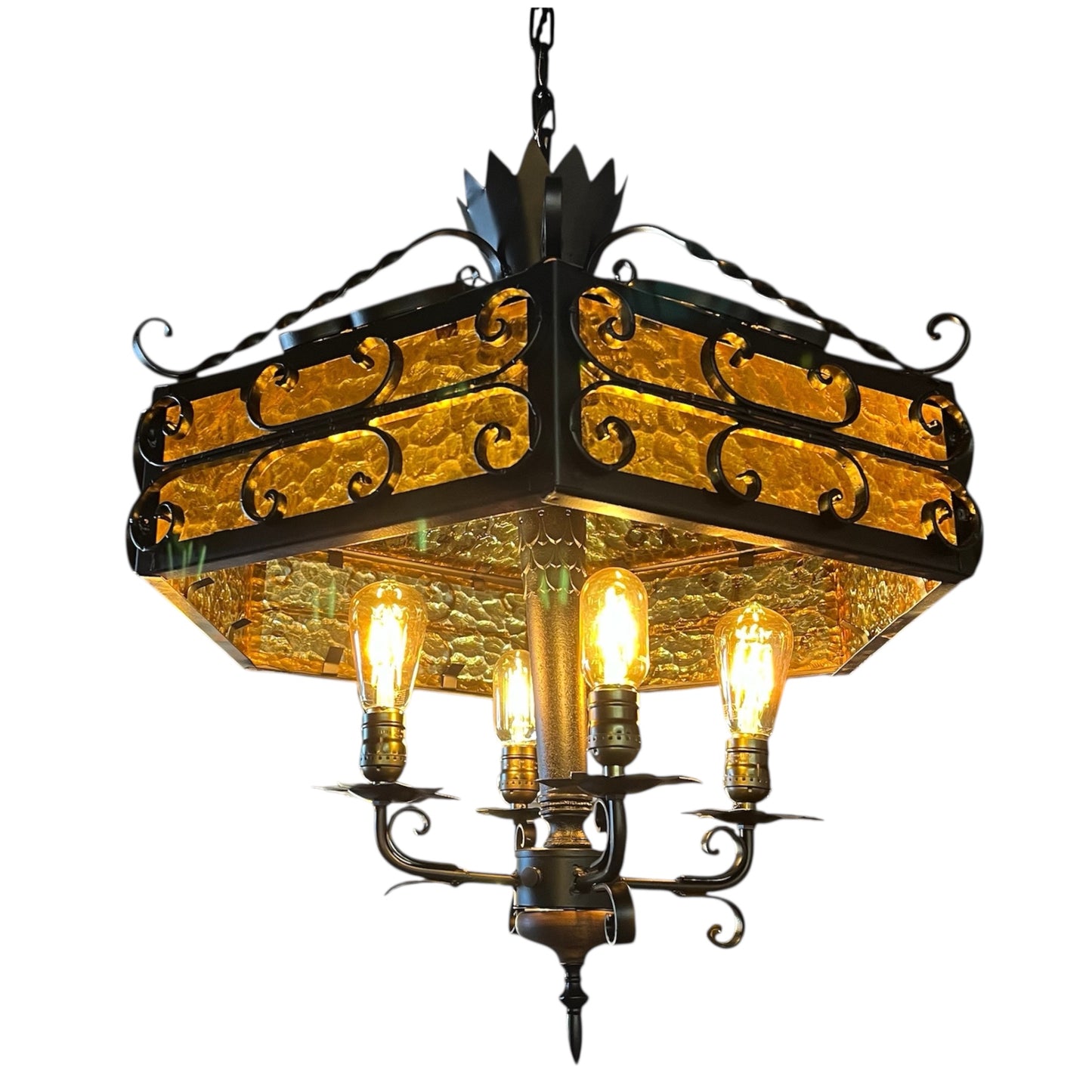 Restored/Rewired Spanish Chandeler