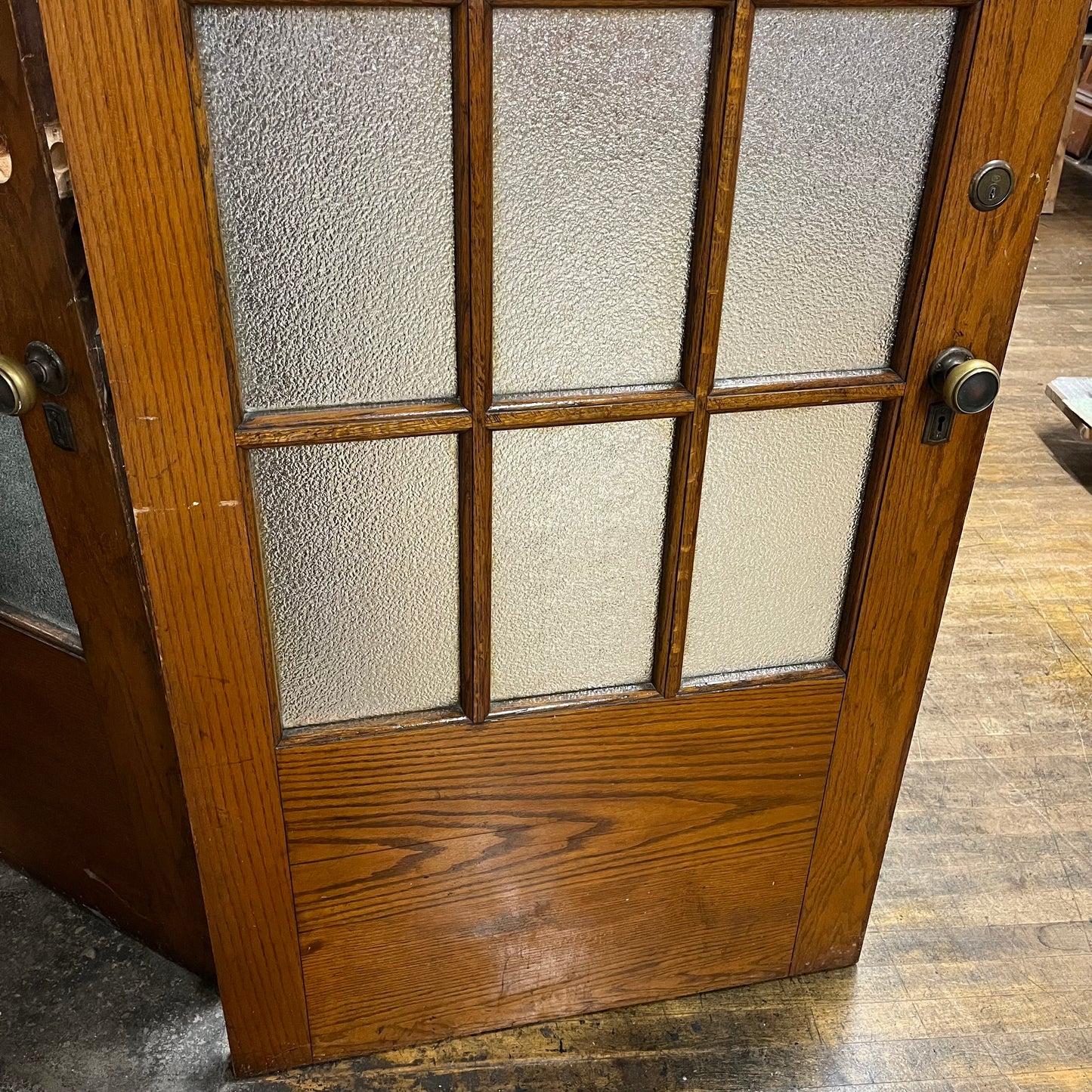 Antique Oak 12 Lite Door
