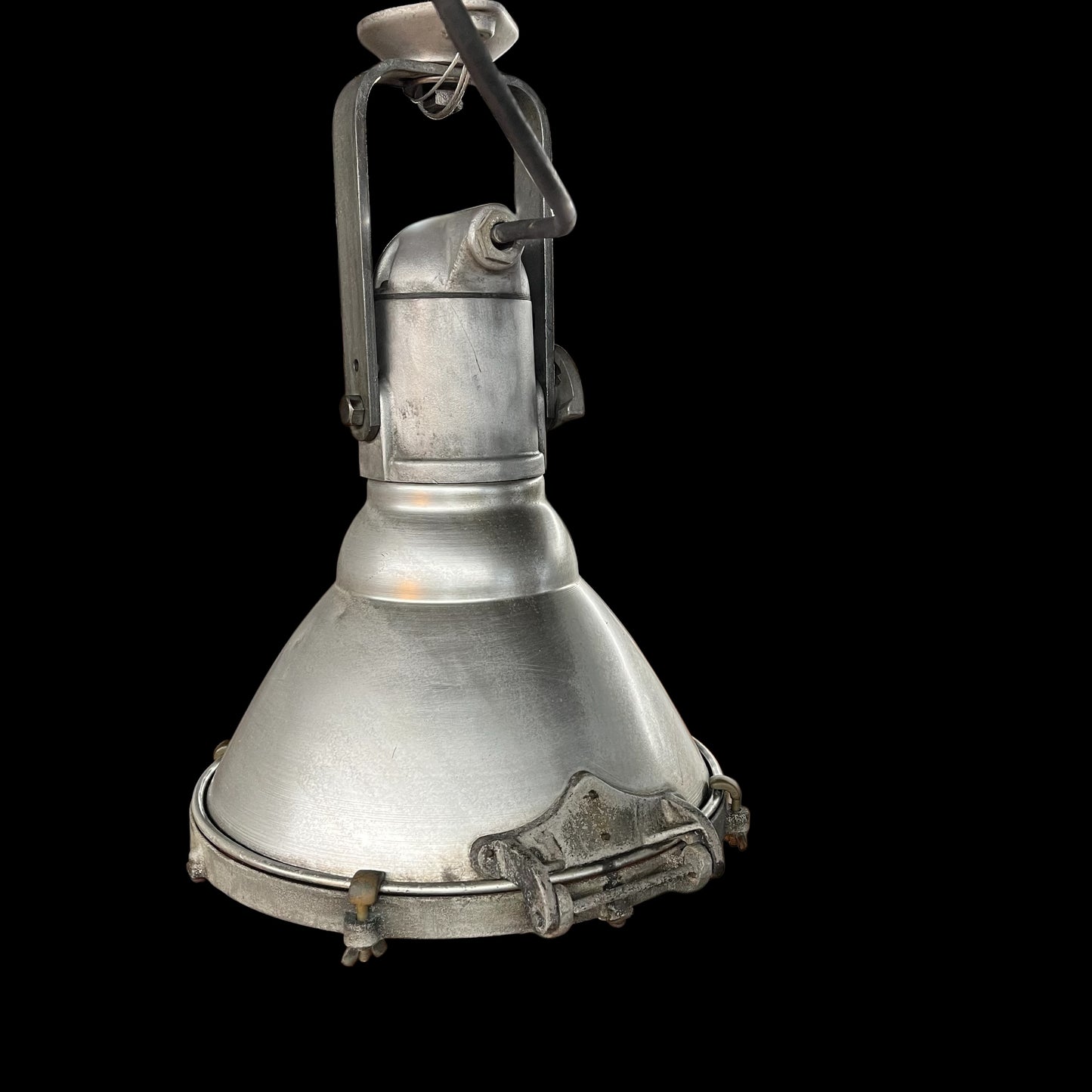 Vintage Industrial Crouse Hinds Aluminum Explosion-proof Light - Rewired