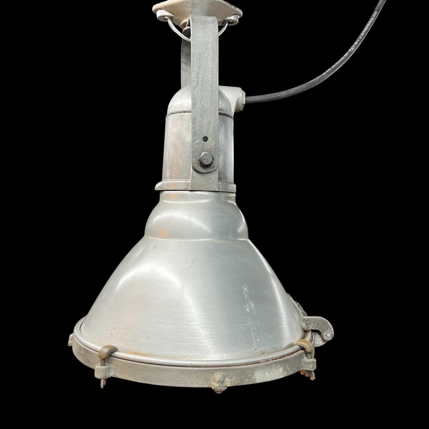 Vintage Industrial Crouse Hinds Aluminum Explosion-proof Light - Rewired