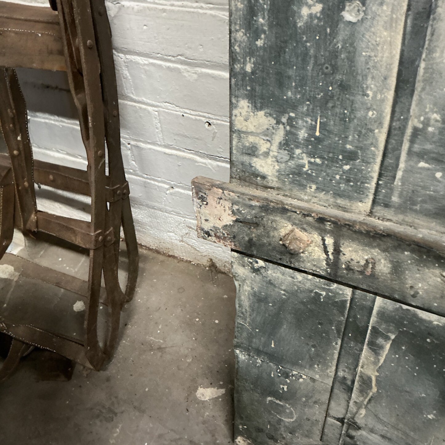 Antique Steel Wrapped Door