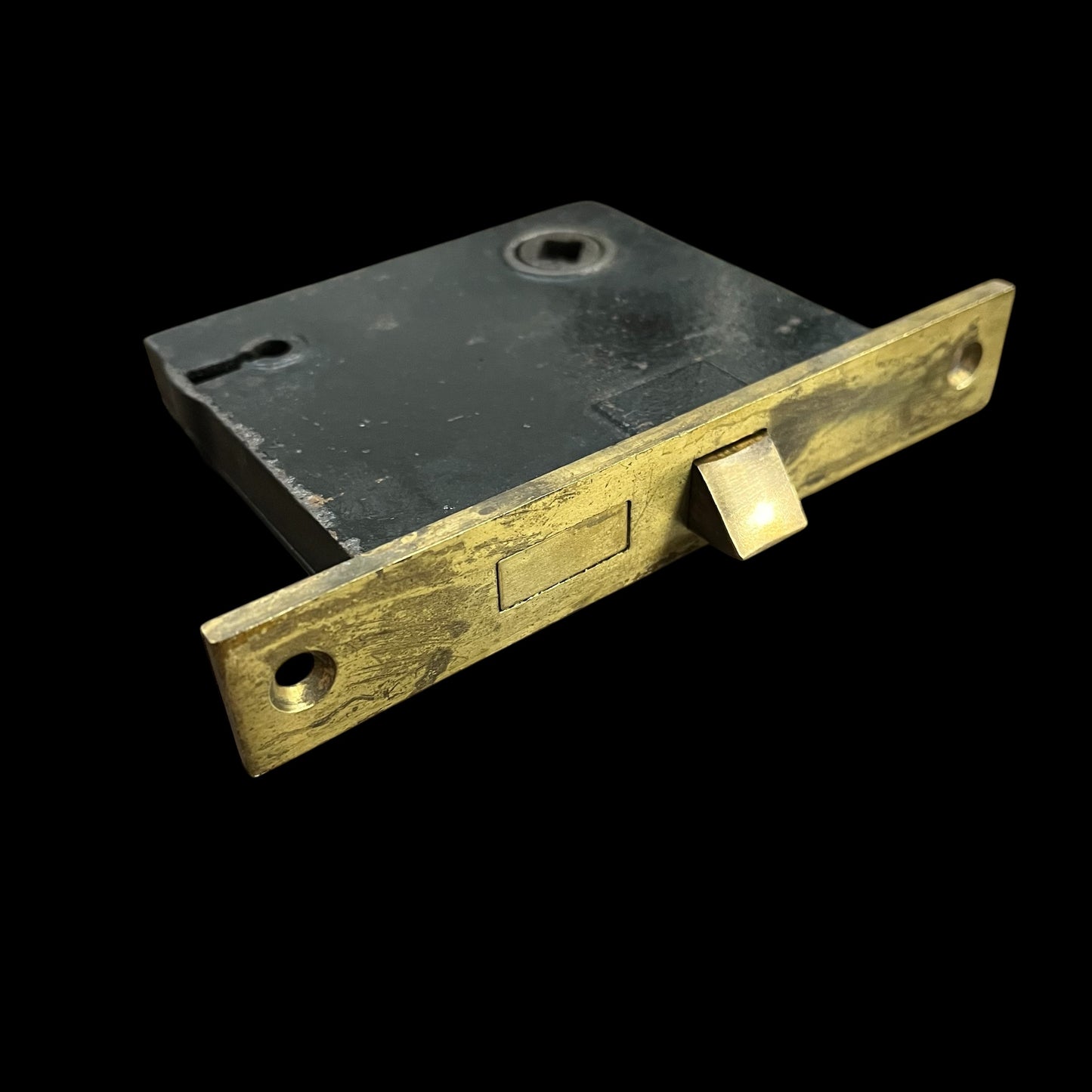 Vintage Brass Art Deco Door Hardware Set