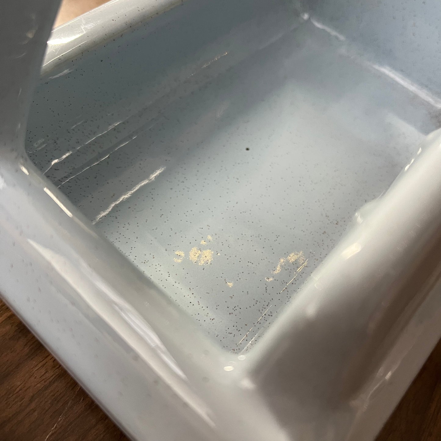 Vintage Light Blue Ceramic Tile-In Wall Mount Bathroom Soap Dish Grab Bar