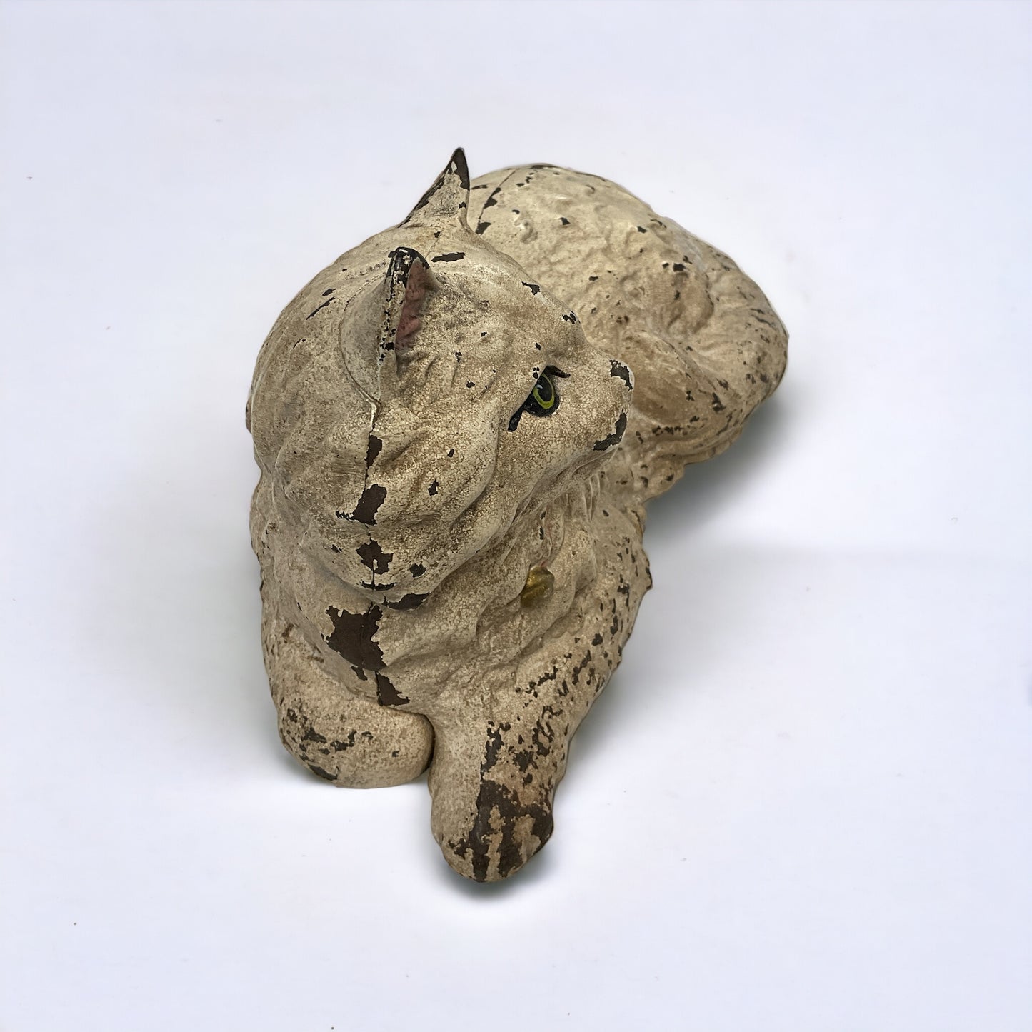 Antique Hubley Cast Iron Cat Door Stop