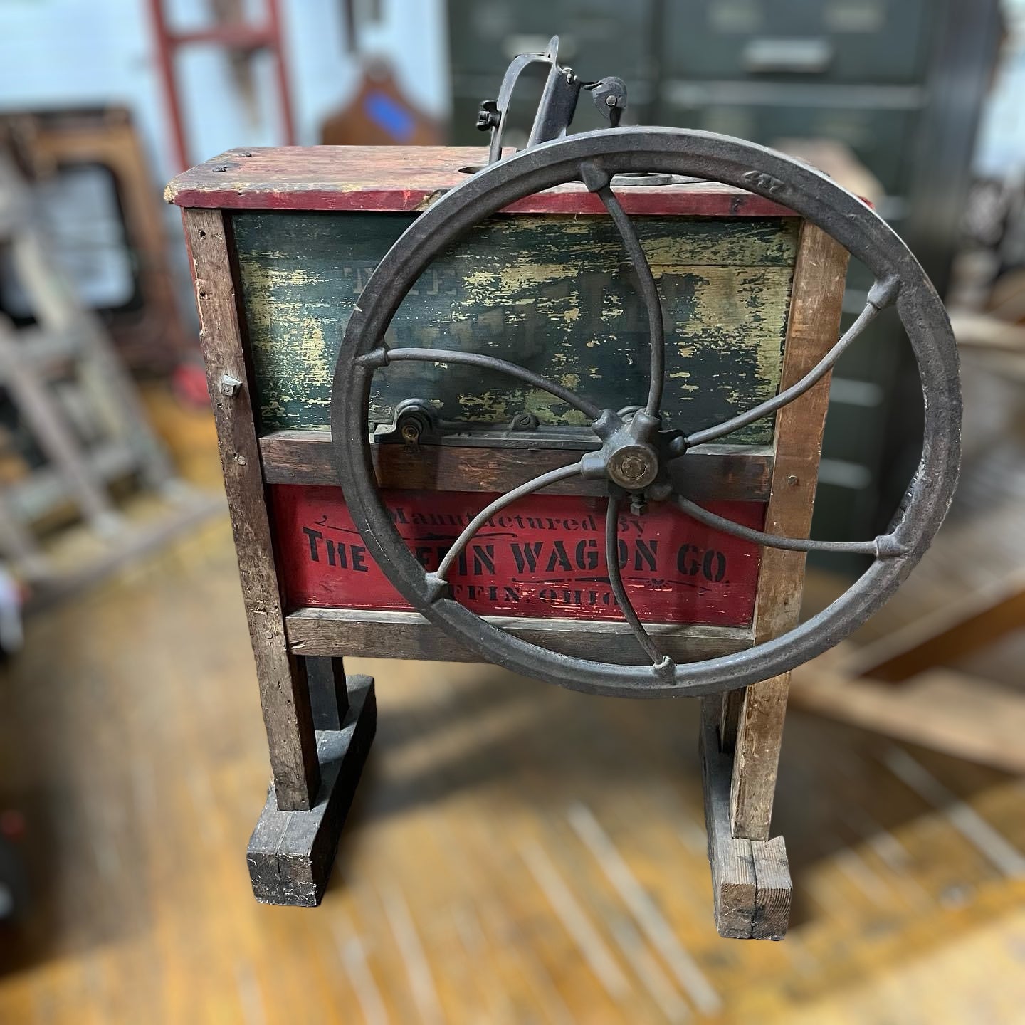 How Much Is An Antique Corn Sheller Worth