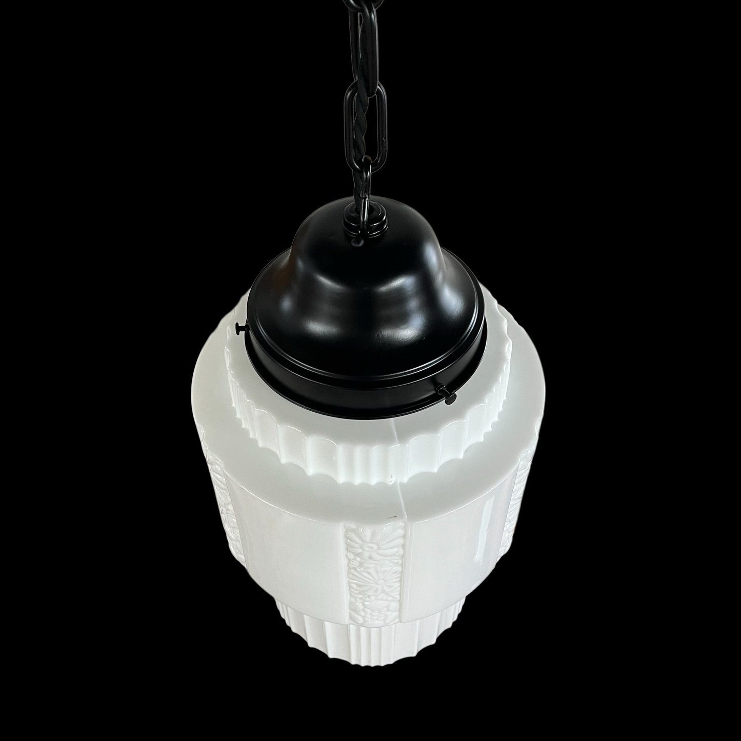 Vintage Art Deco ‘Skyscraper’ Pendant Light