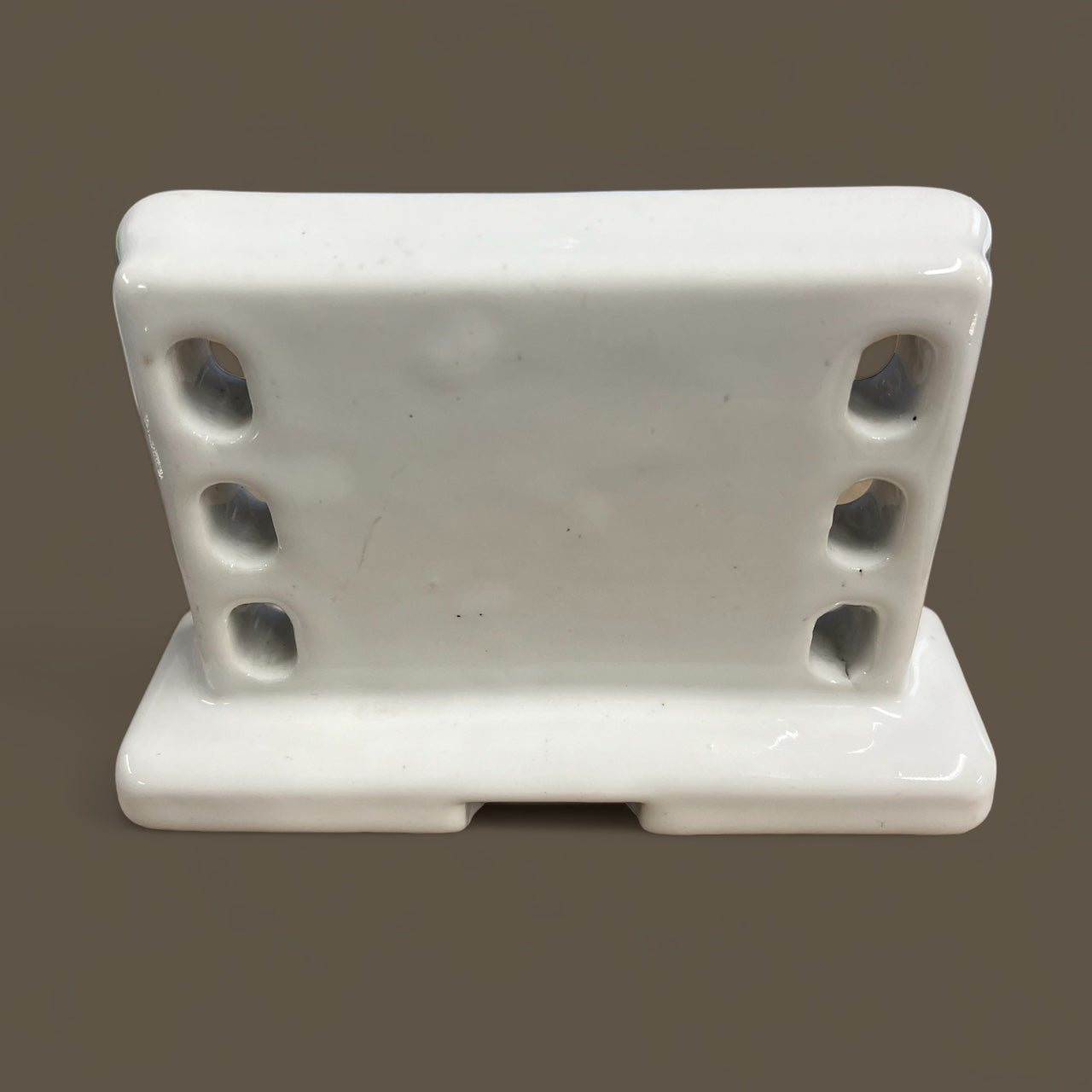 Antique Porcelain Bathroom Toothbrush Holder