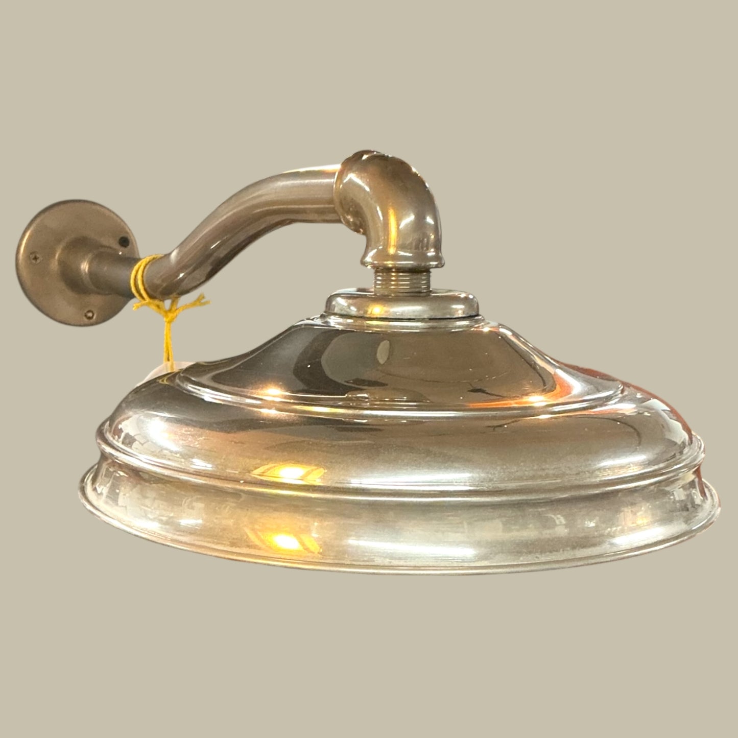 Antique Nickel-Plated Brass Showerhead