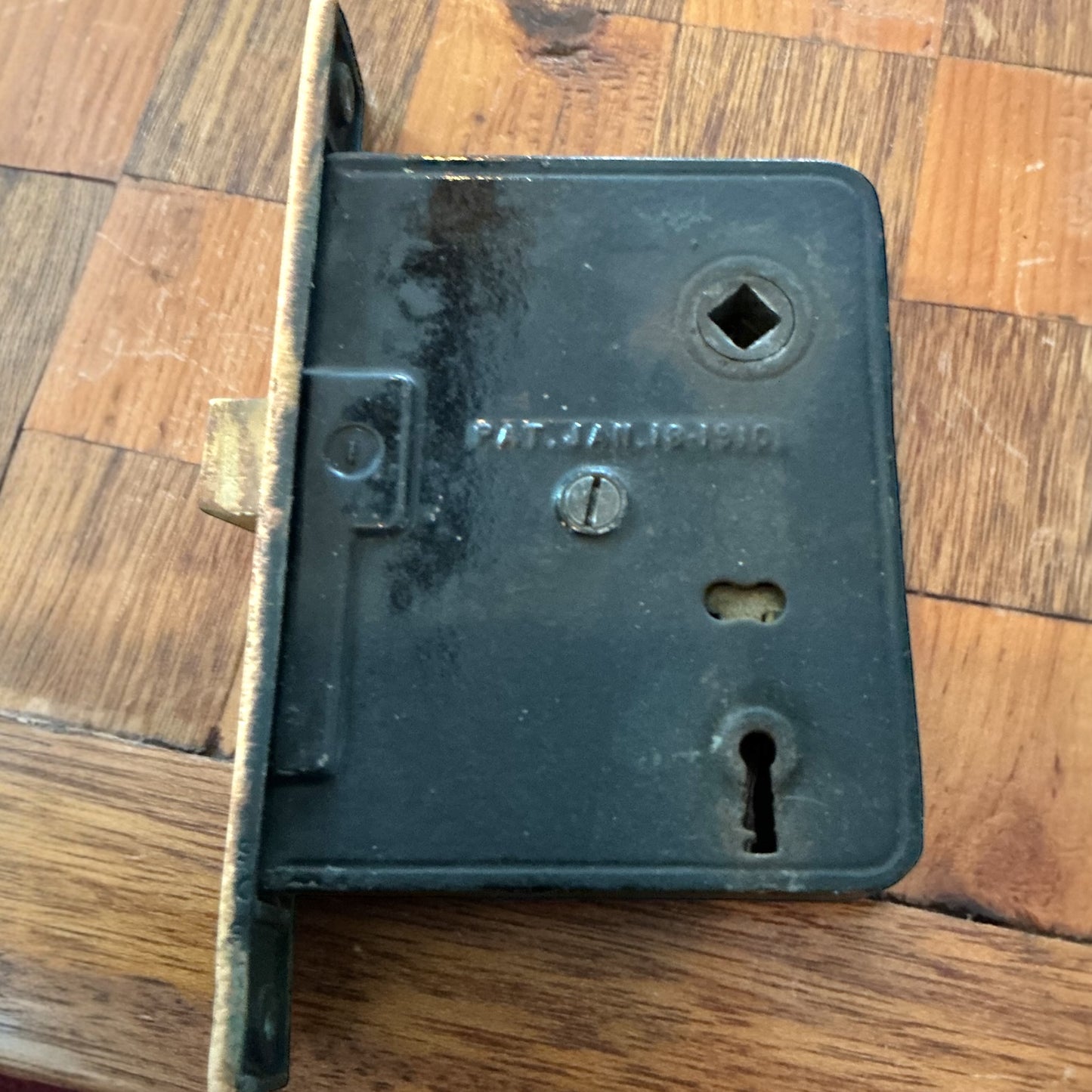 Antique Russwin Exterior Mortise Lock