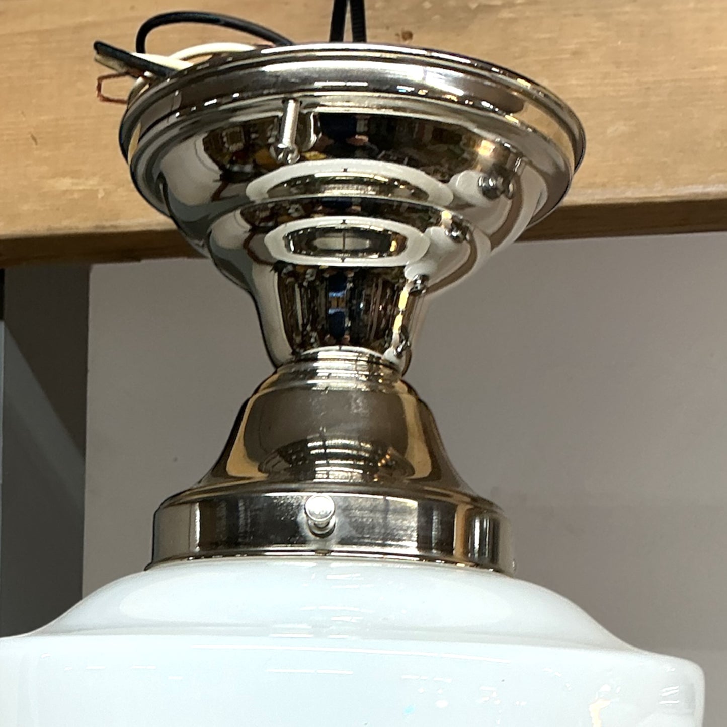 Antique Schoolhouse Ceiling Fixture