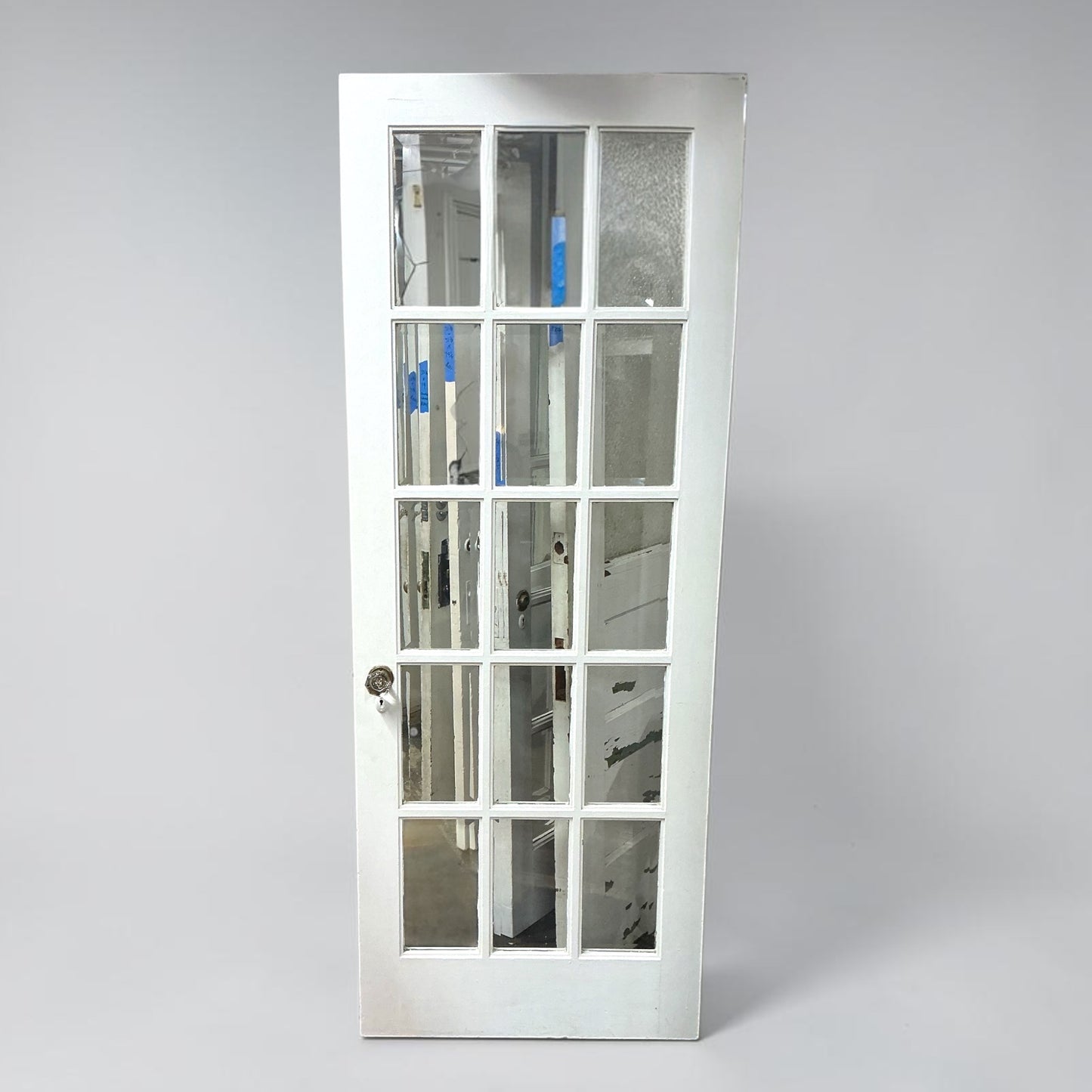 Vintage Fifteen Beveled Pane Exterior Door