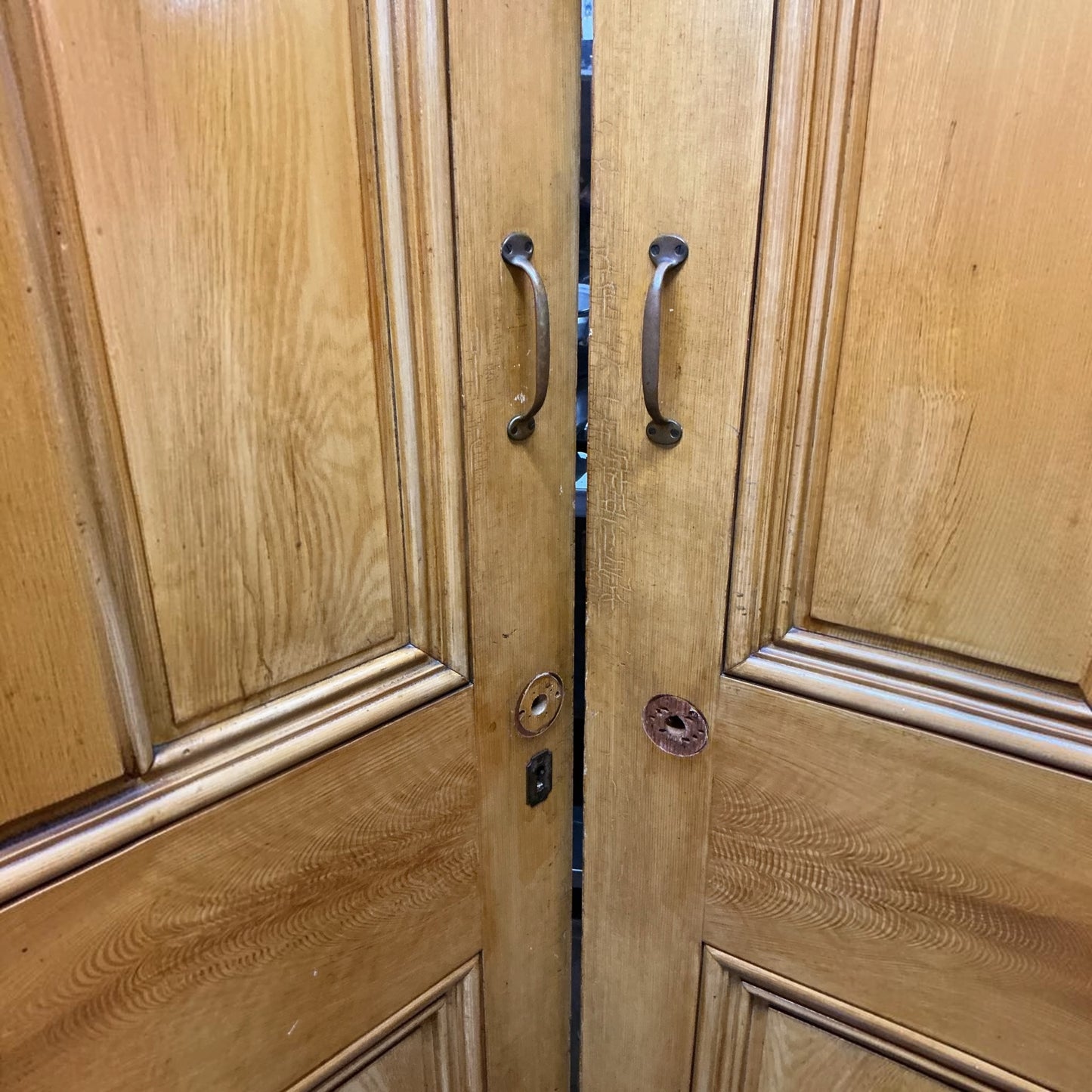 Antique Oversized Pocket Doors