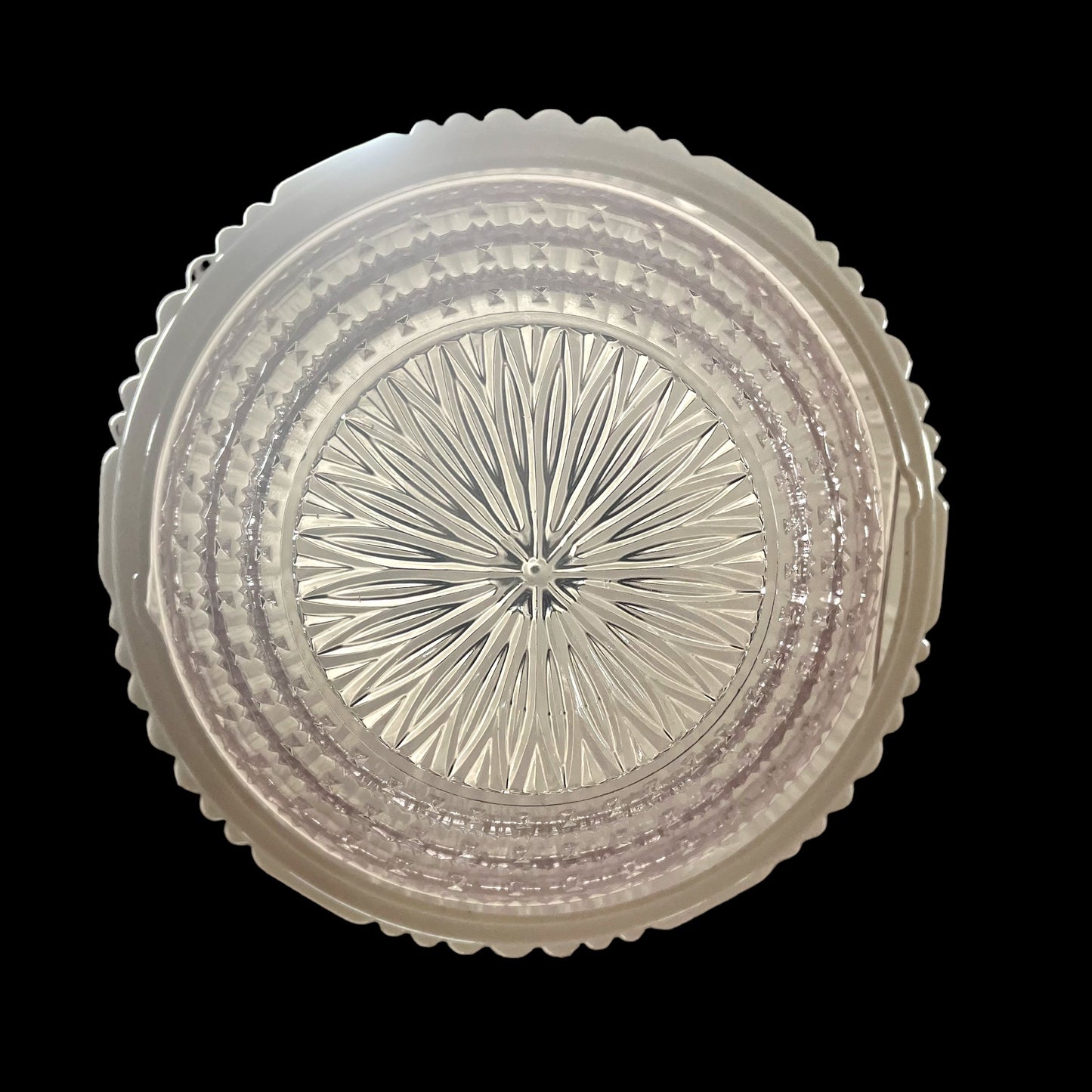1930s Art Deco Milk Glass Pendant Light