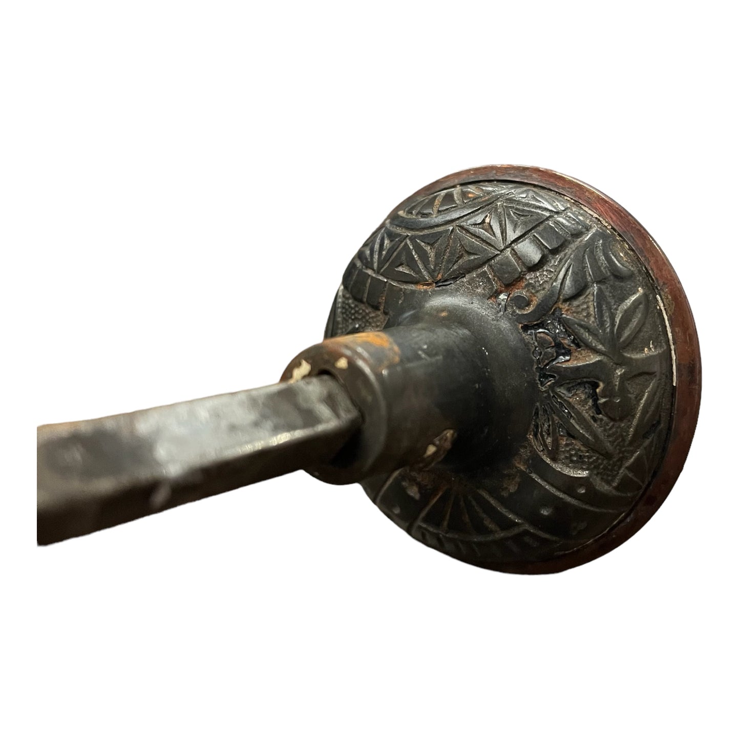 Antique Branford Oriental Door Knob Set c. 1893
