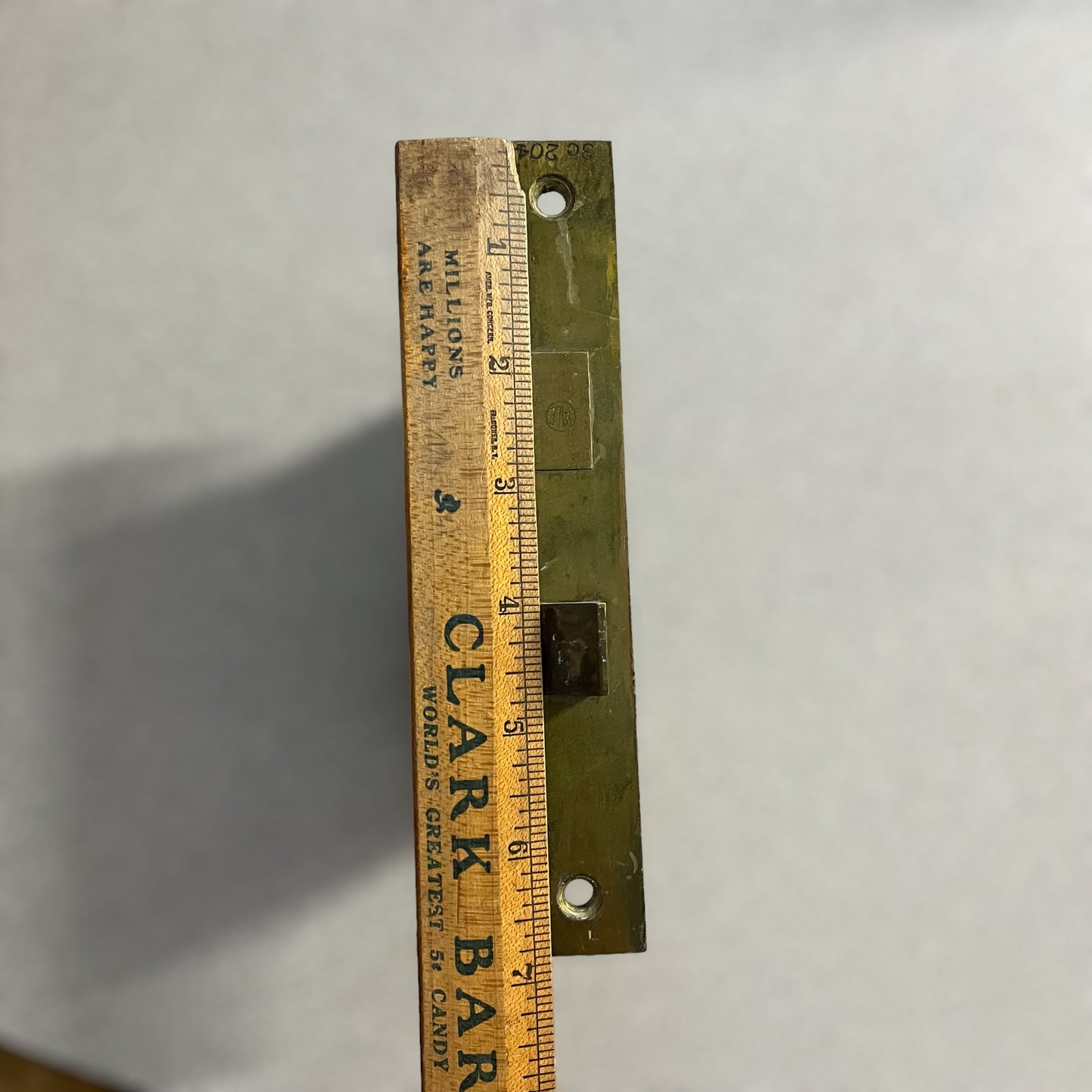 Antique Yale Oversized Interior Mortise Lock (#1445) with Thumb Turn