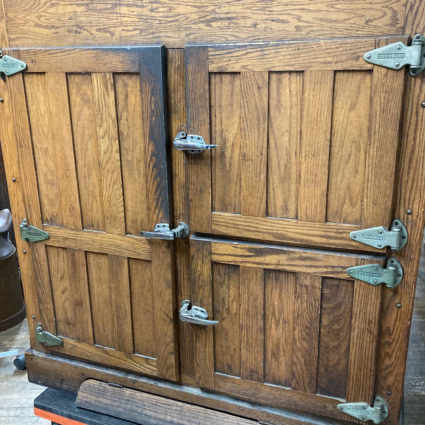 Antique Oak Ice Box