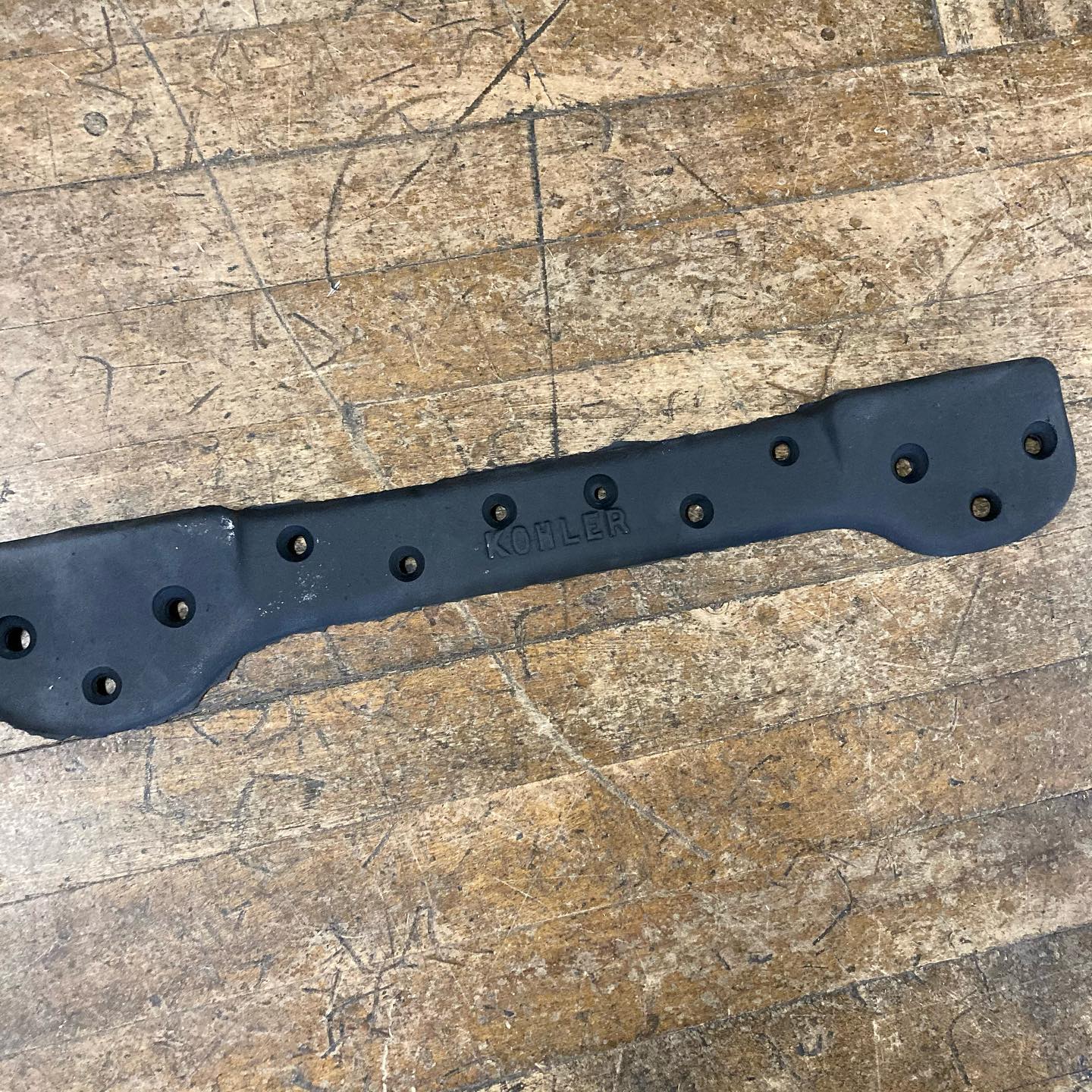 Antique Kohler High Back Cast Iron Sink