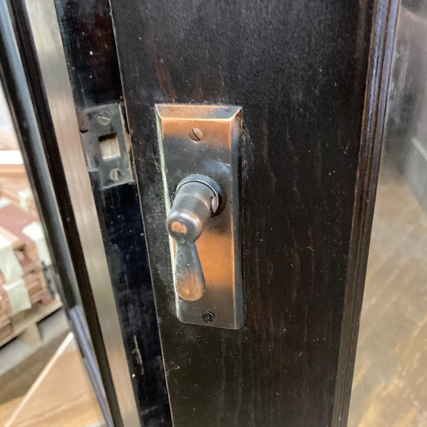 Antique Craftsman Style French Doors