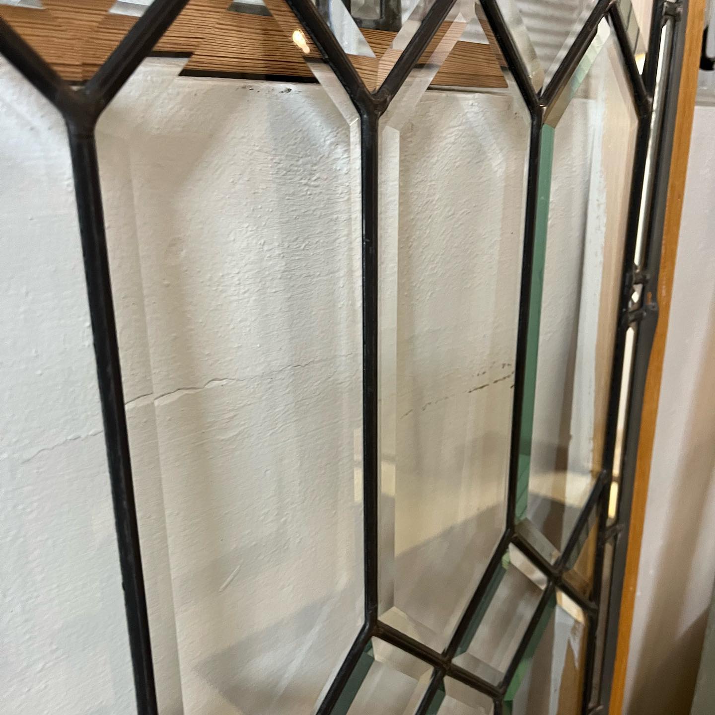 Leaded Beveled Glass Windows