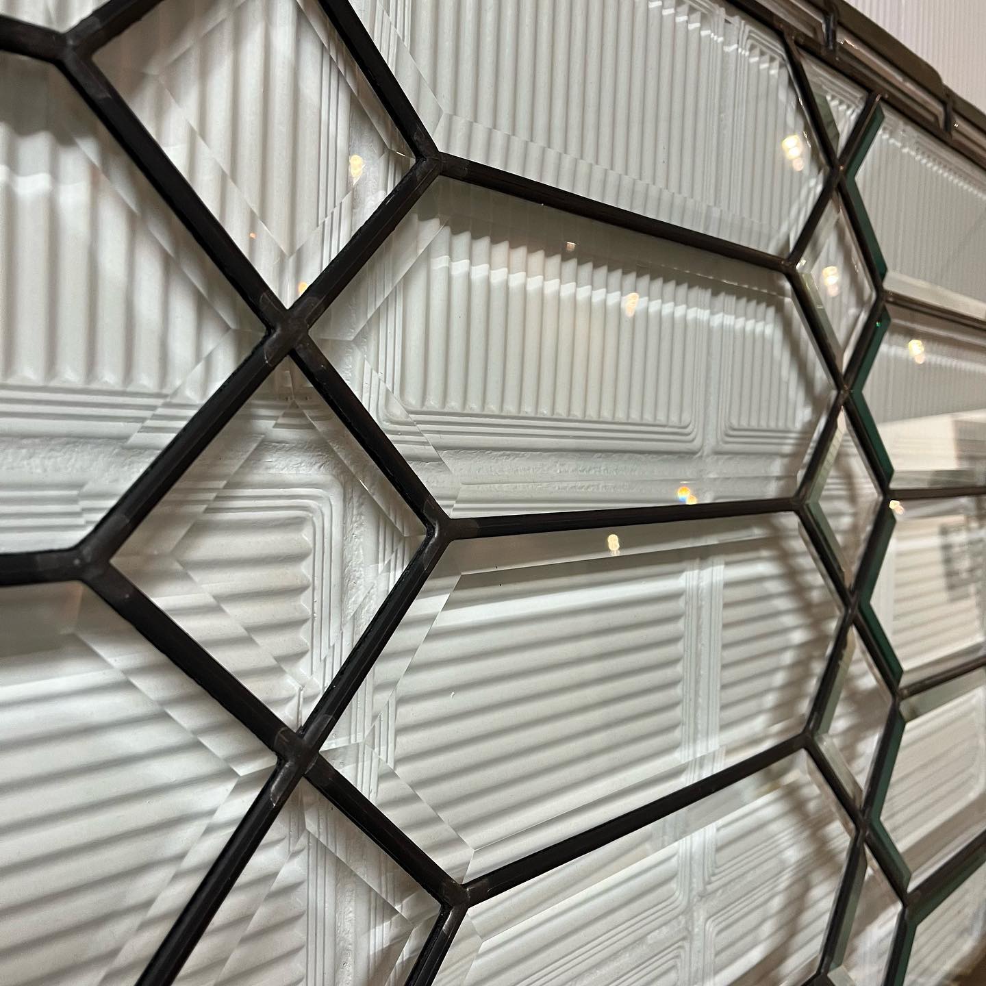 Leaded Beveled Glass Windows