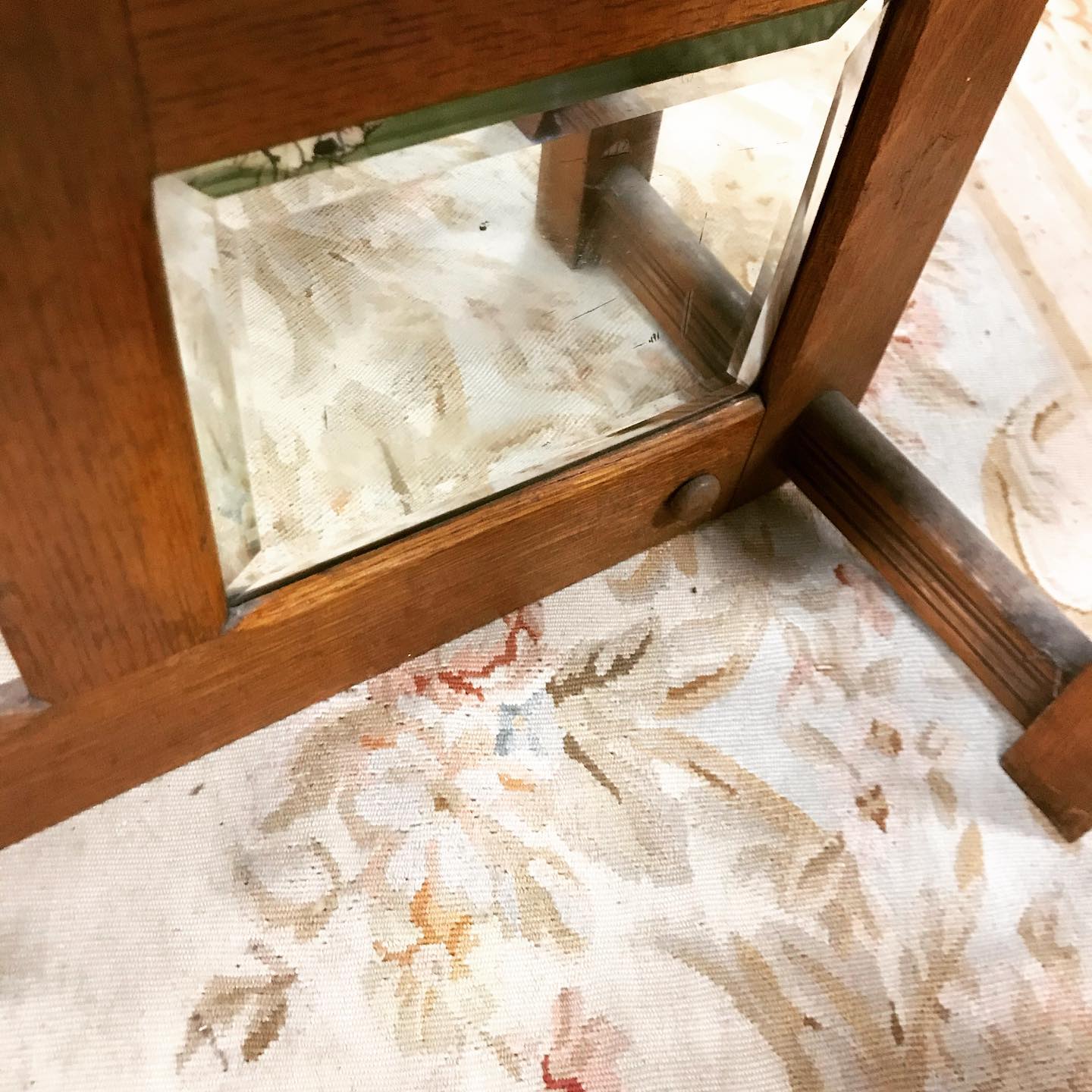 Antique Quarter Sawn Oak Mantel/Buffet Top