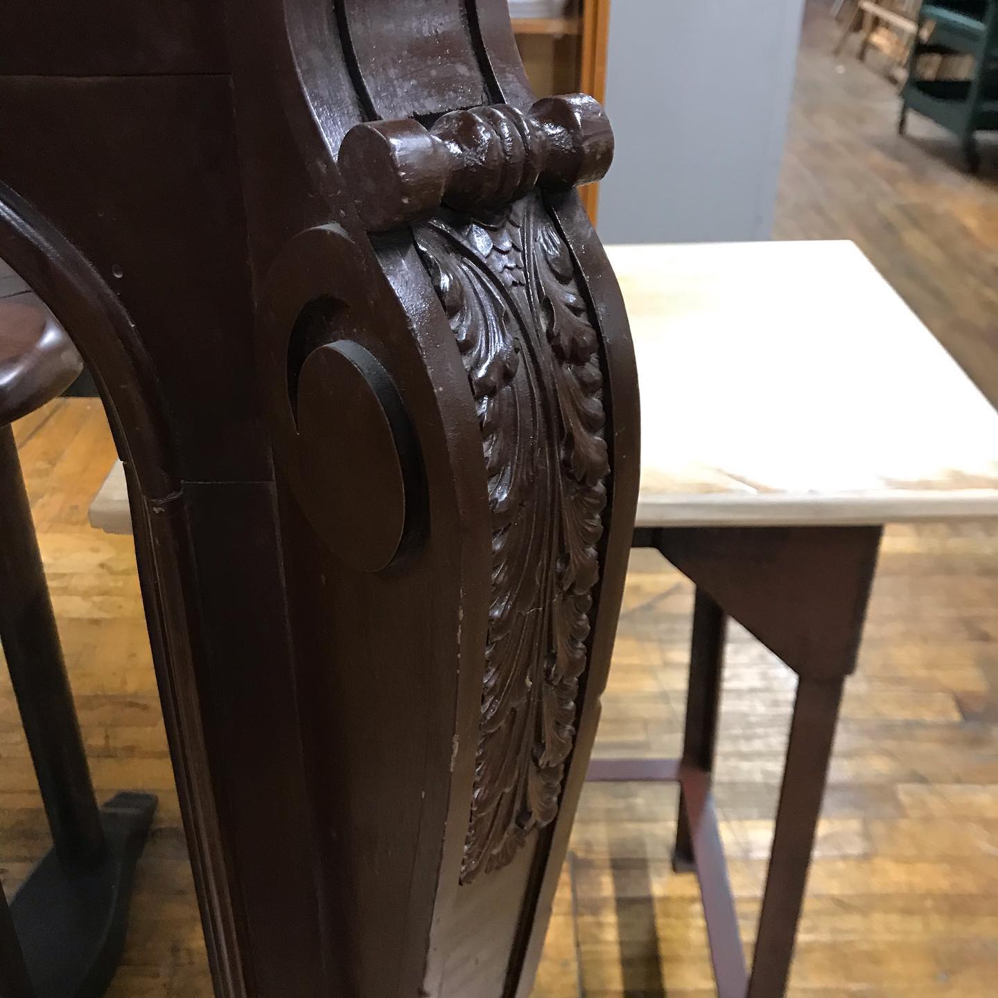 Antique Fireplace Mantel/Surround