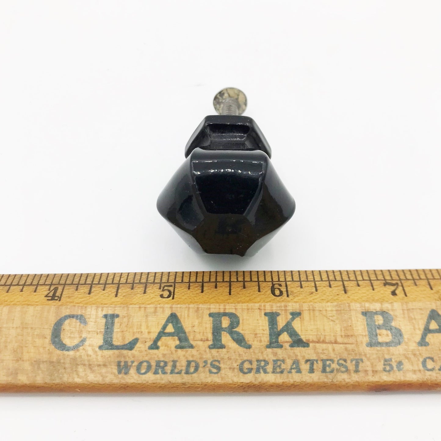 Black Glass Cabinet/Drawer Knobs