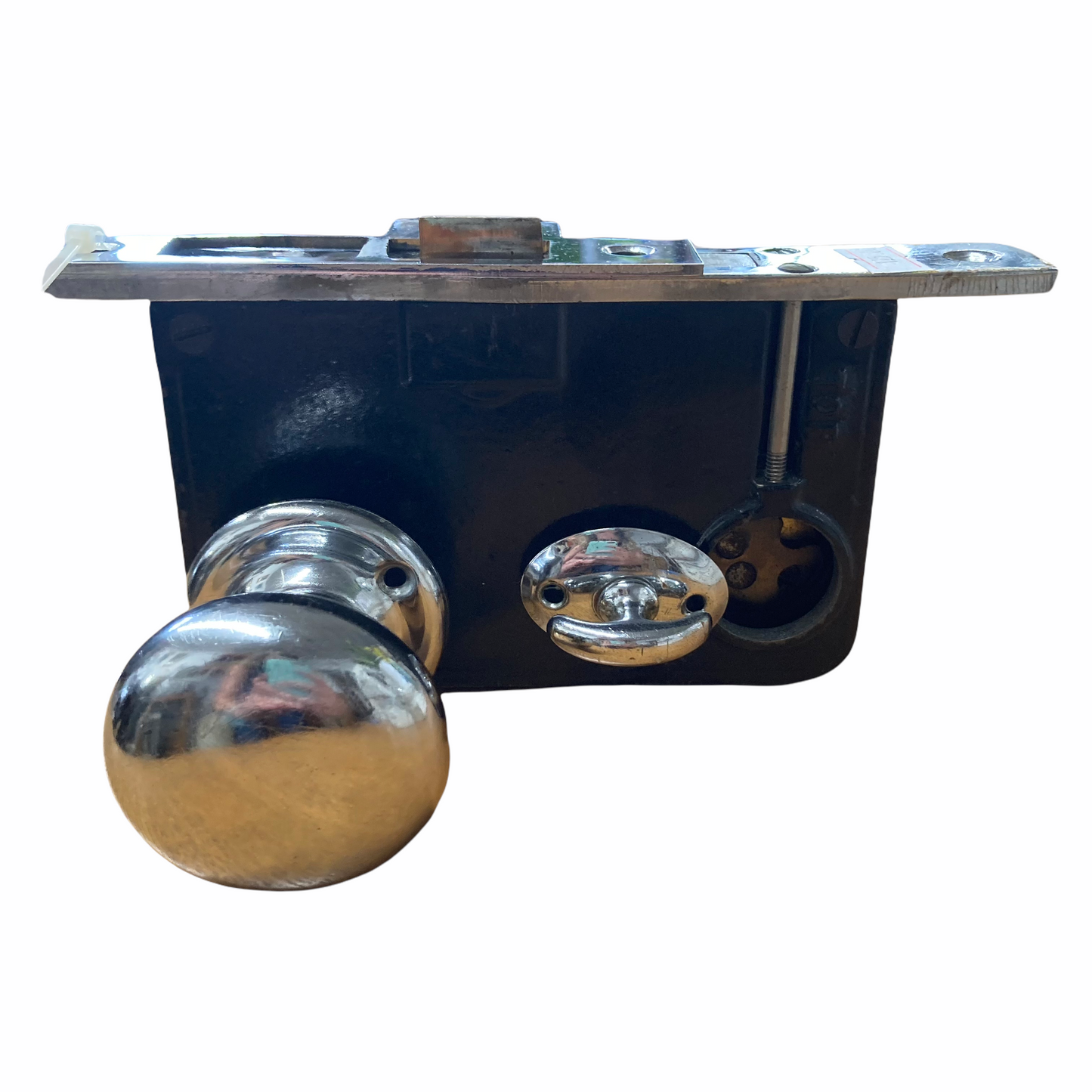 Antique Russwin Entry Door Lock Set