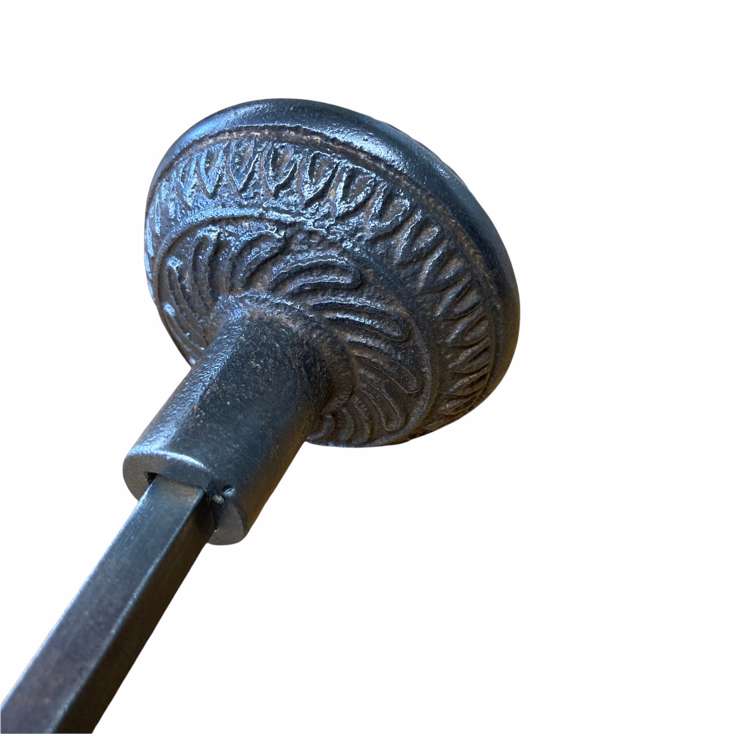 Antique (c. 1894) Cast Iron Lockwood Door Knob Set