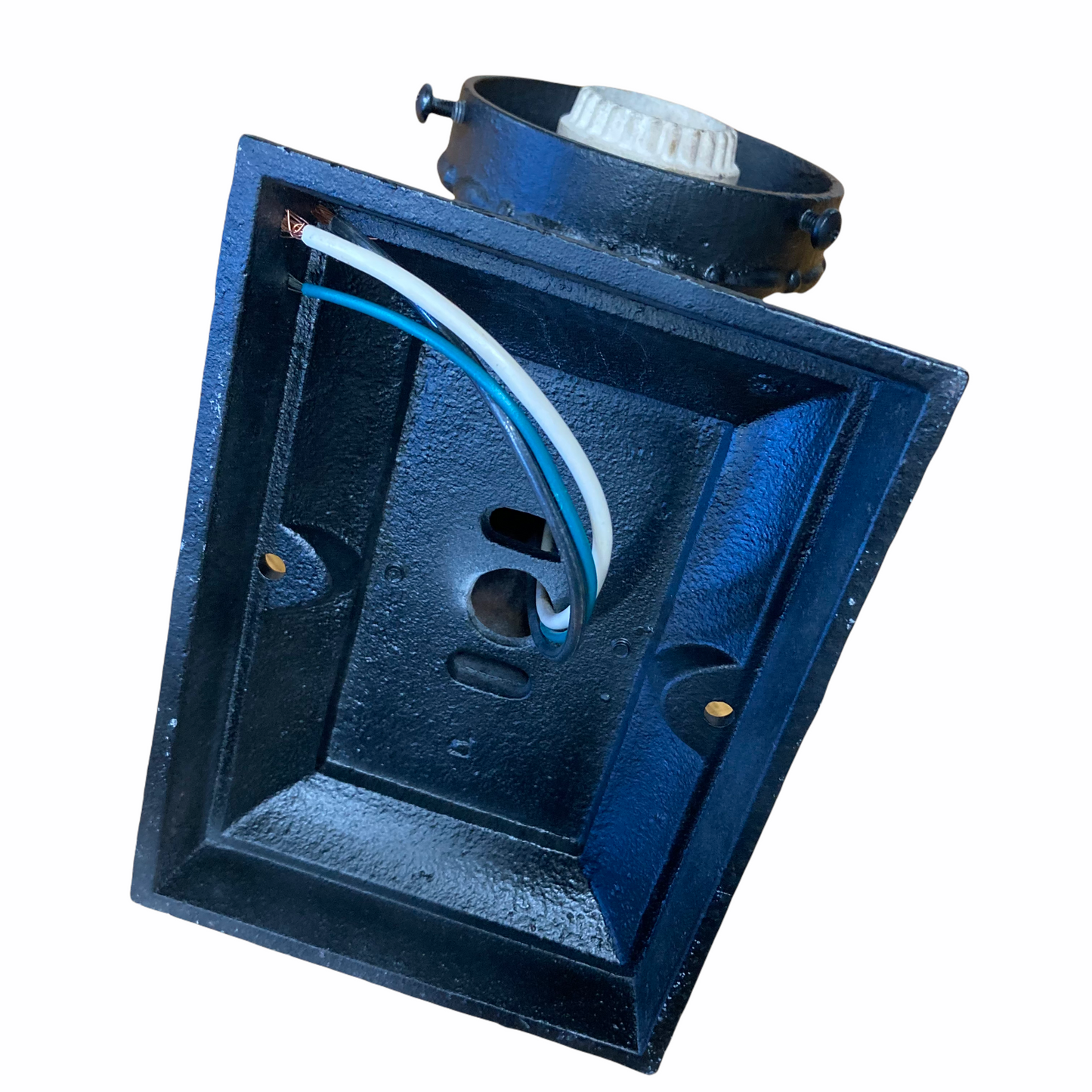 Antique Outdoor Cast Iron Light