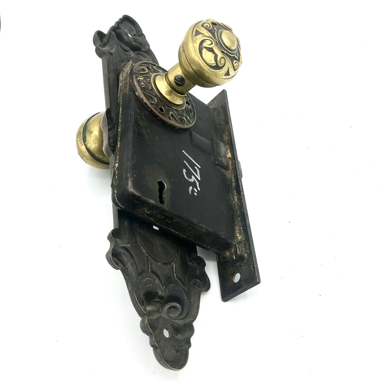 Yale & Towne Meridian c. 1910 Exterior Door Knob Set