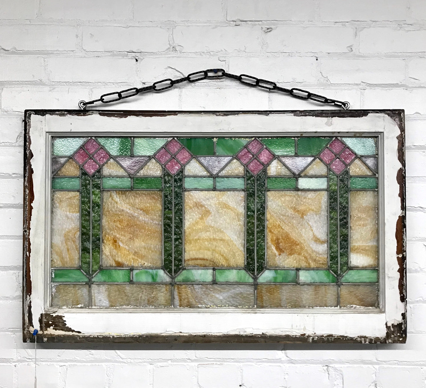 Antique Stained Glass Window