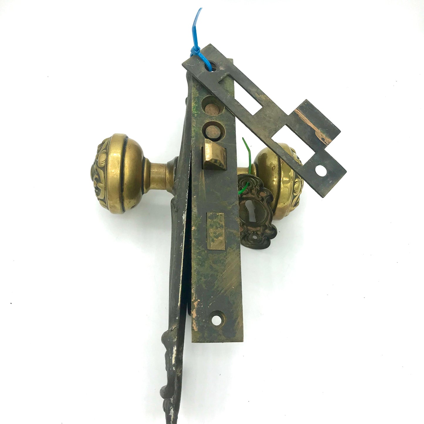 Antique Yale & Towne Olympian c. 1905 Exterior Door Knob Set