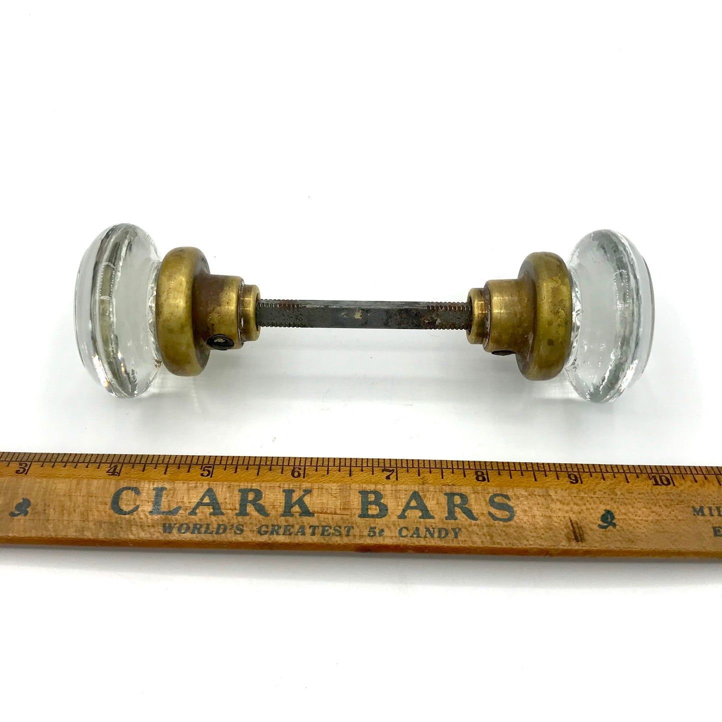 Antique Round Glass Doorknob