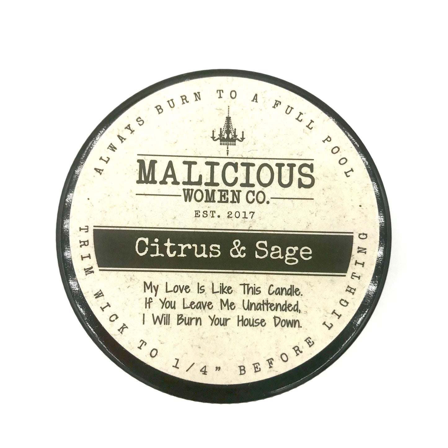 Please Don’t Do Meth In Our Bathroom - Infused With: Common Courtesy - Citrus & Sage Scent