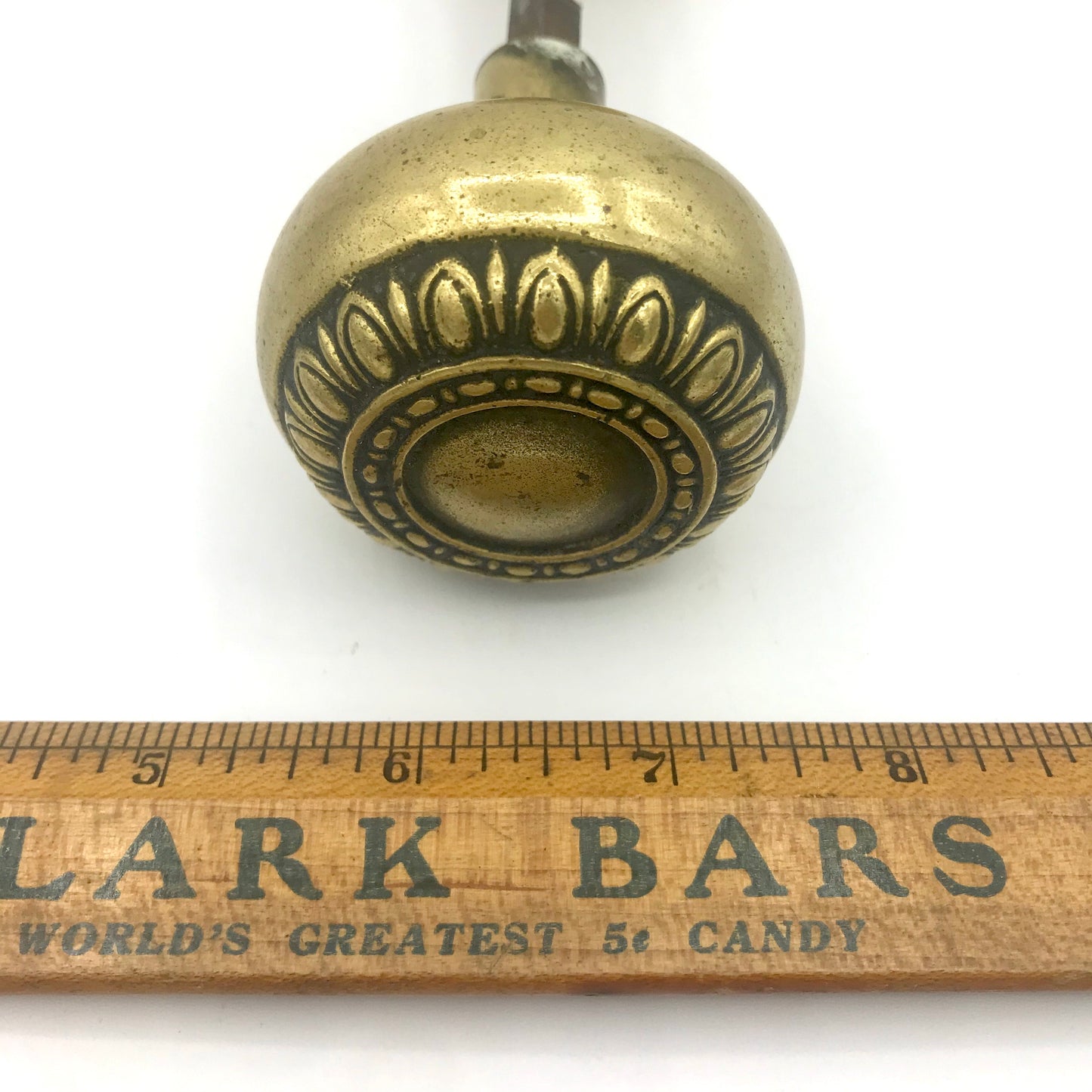 Antique Sargent Brass Doorknobs c. 1897
