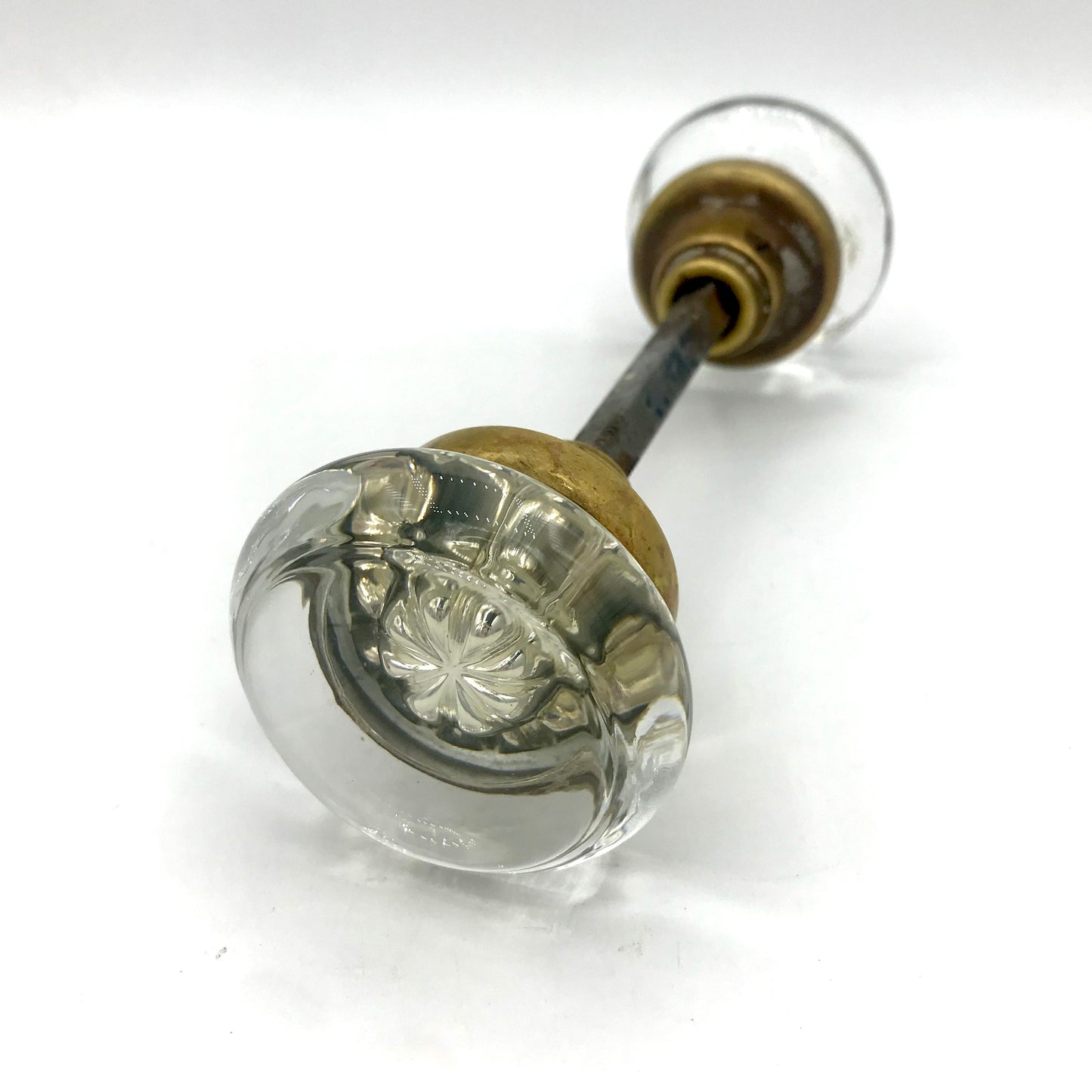 Antique Round Glass Doorknob