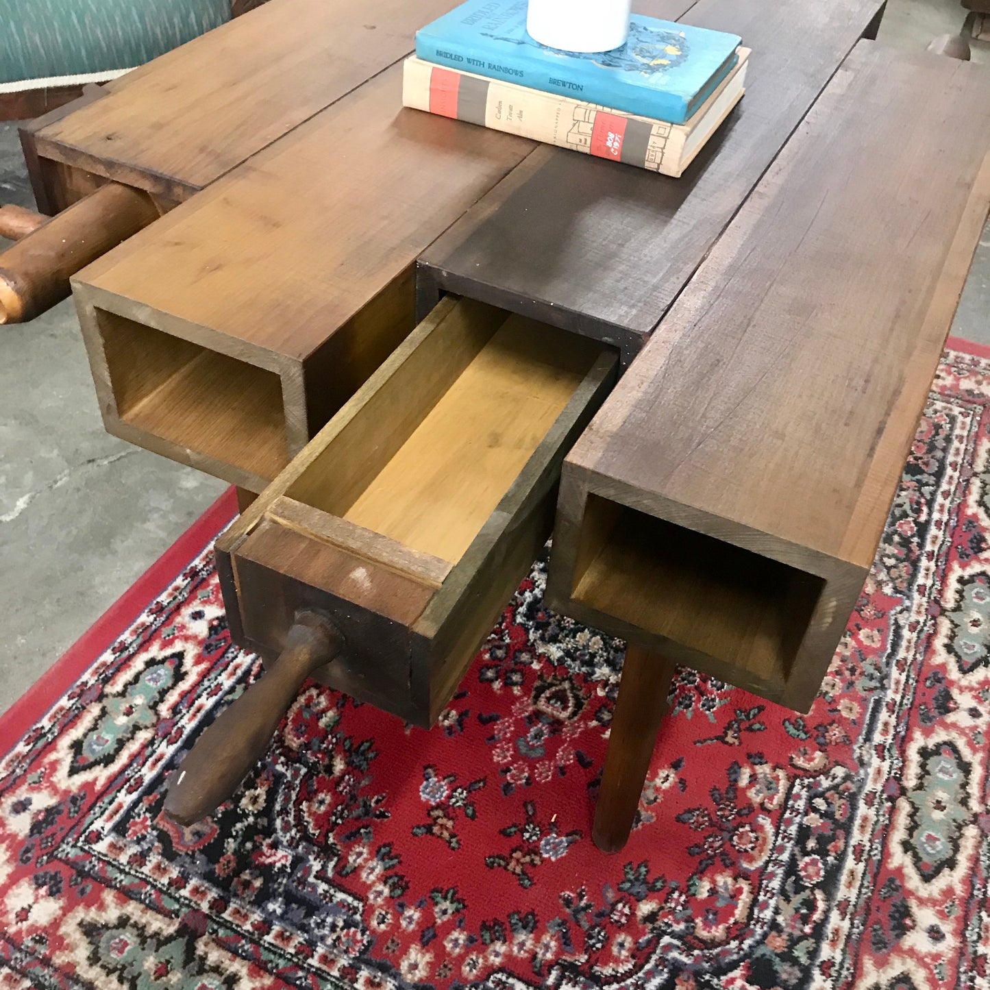 Reclaimed/Custom Made Organ Pipe Table