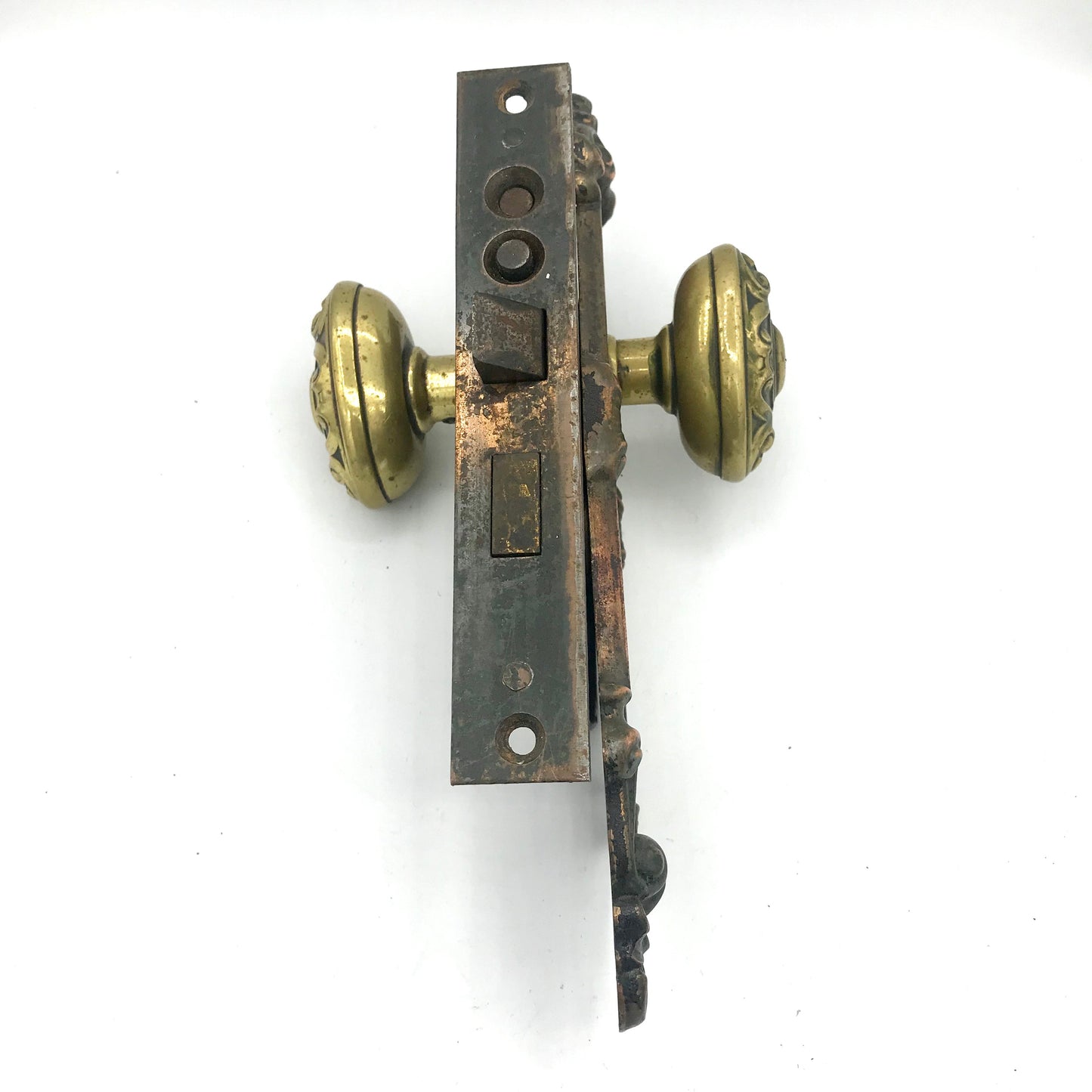 Yale & Towne Meridian c. 1910 Exterior Door Knob Set