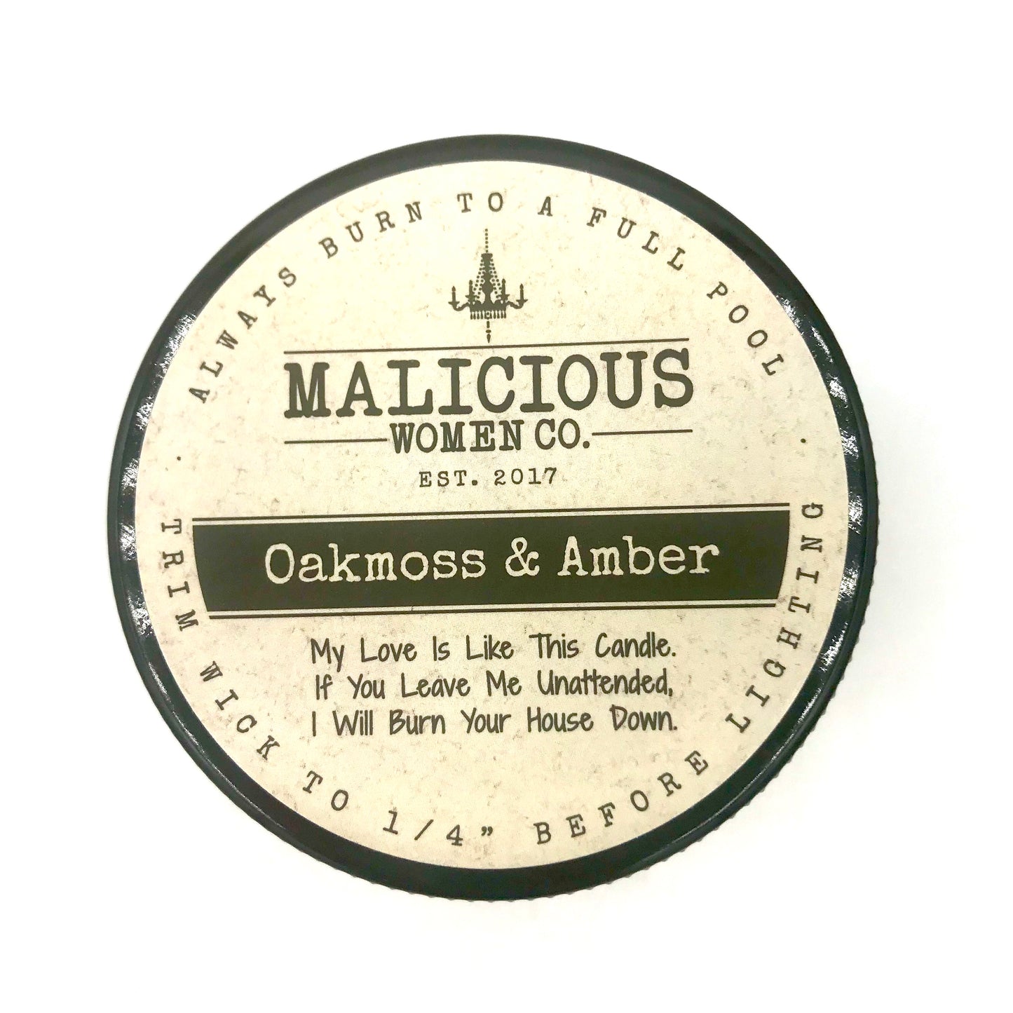 Dad...Thanks For Putting Up With My Sh*t - With Love "From Your Favorite Financial Burden" Scent: Oakmoss & Amber