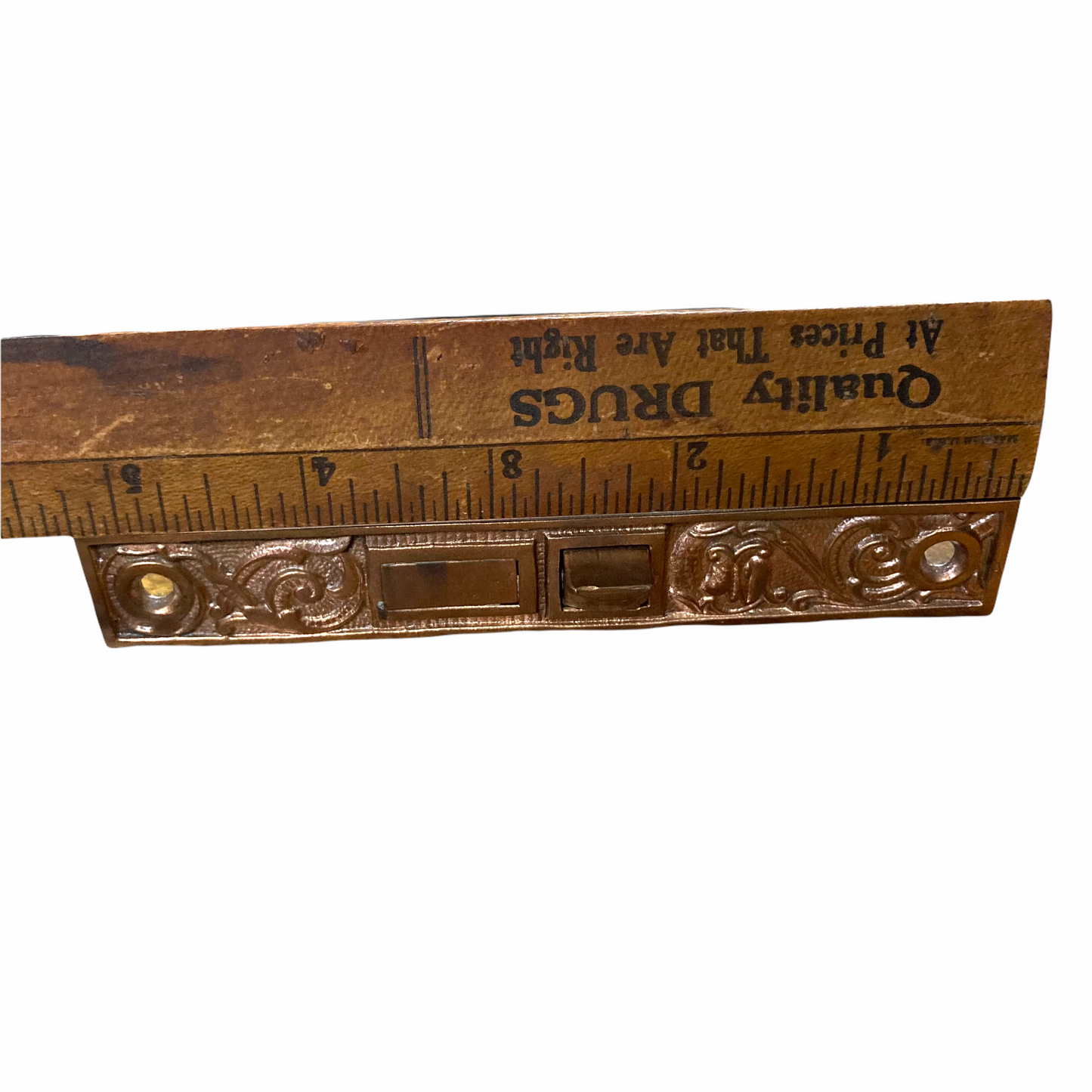 Ornate Antique Interior Door Mortise Lock